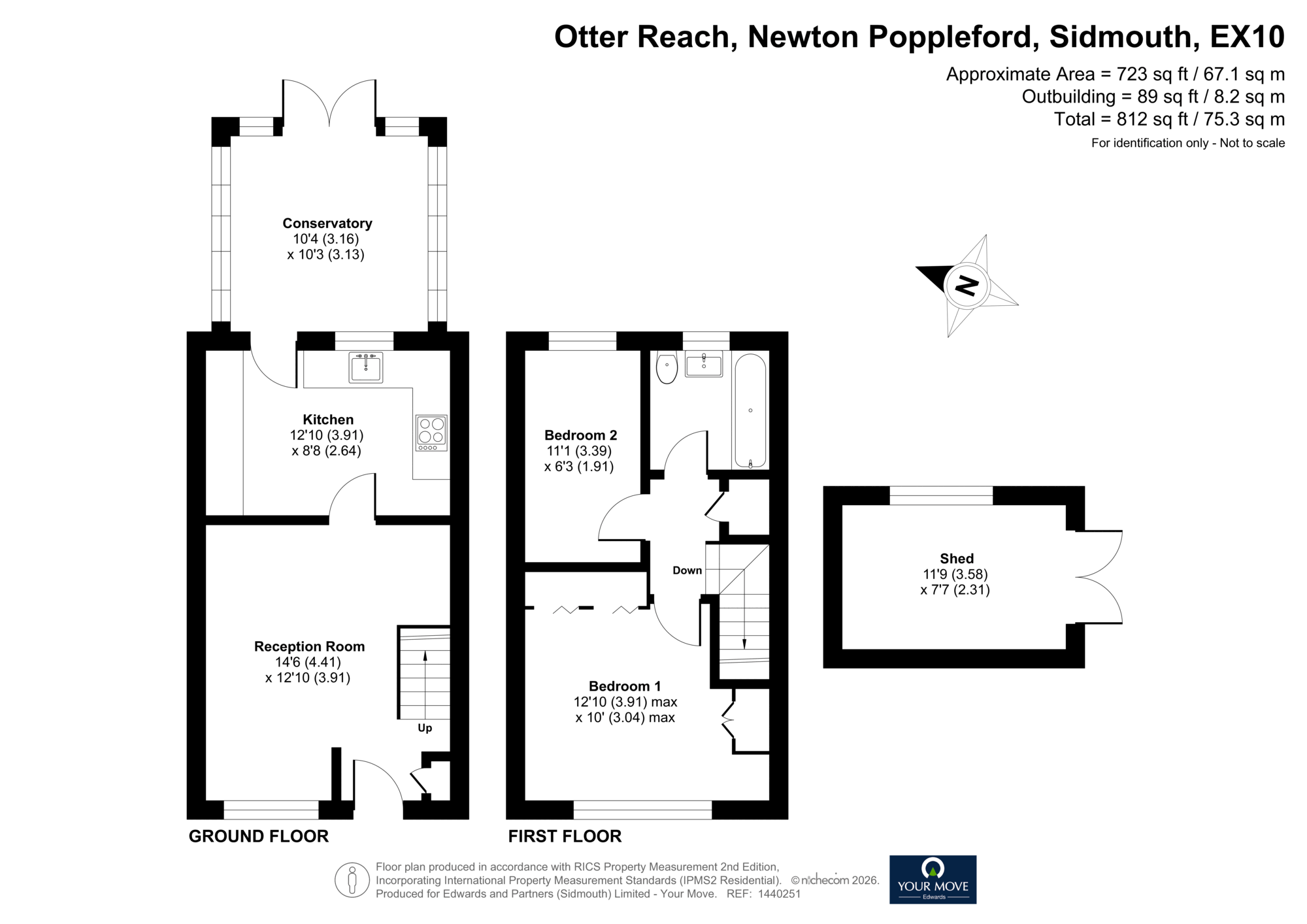 25, Otter Reach, Newton Poppleford floorplan
