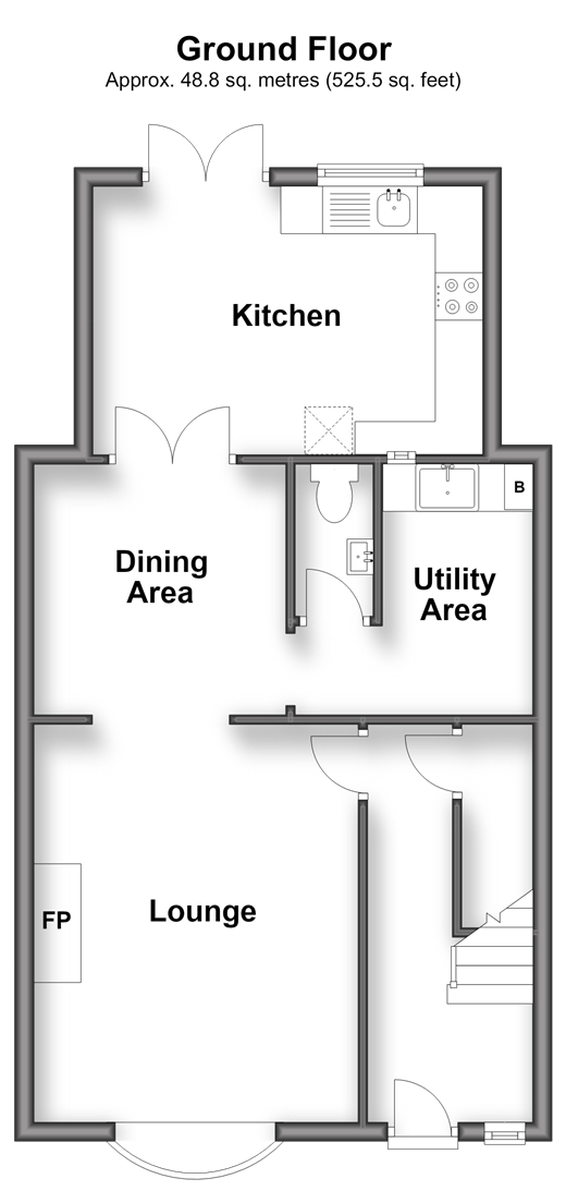 Monoux Grove Walthamstow, London floorplan
