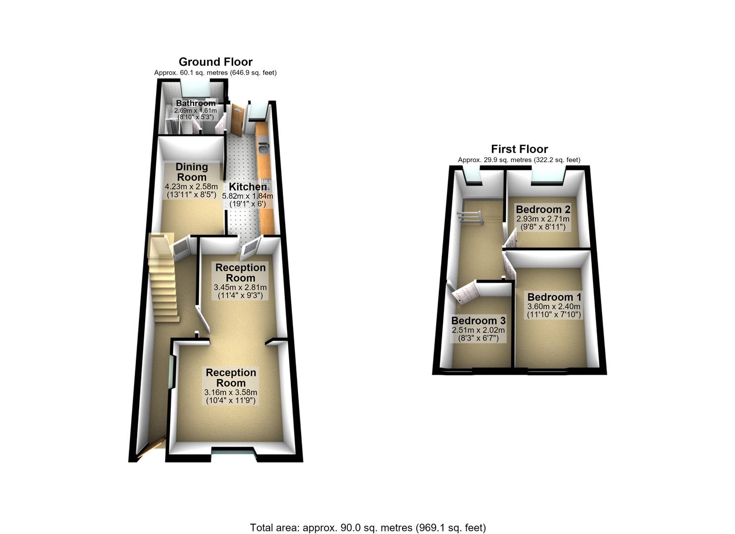 Penallt Terrace, Llanelli floorplan