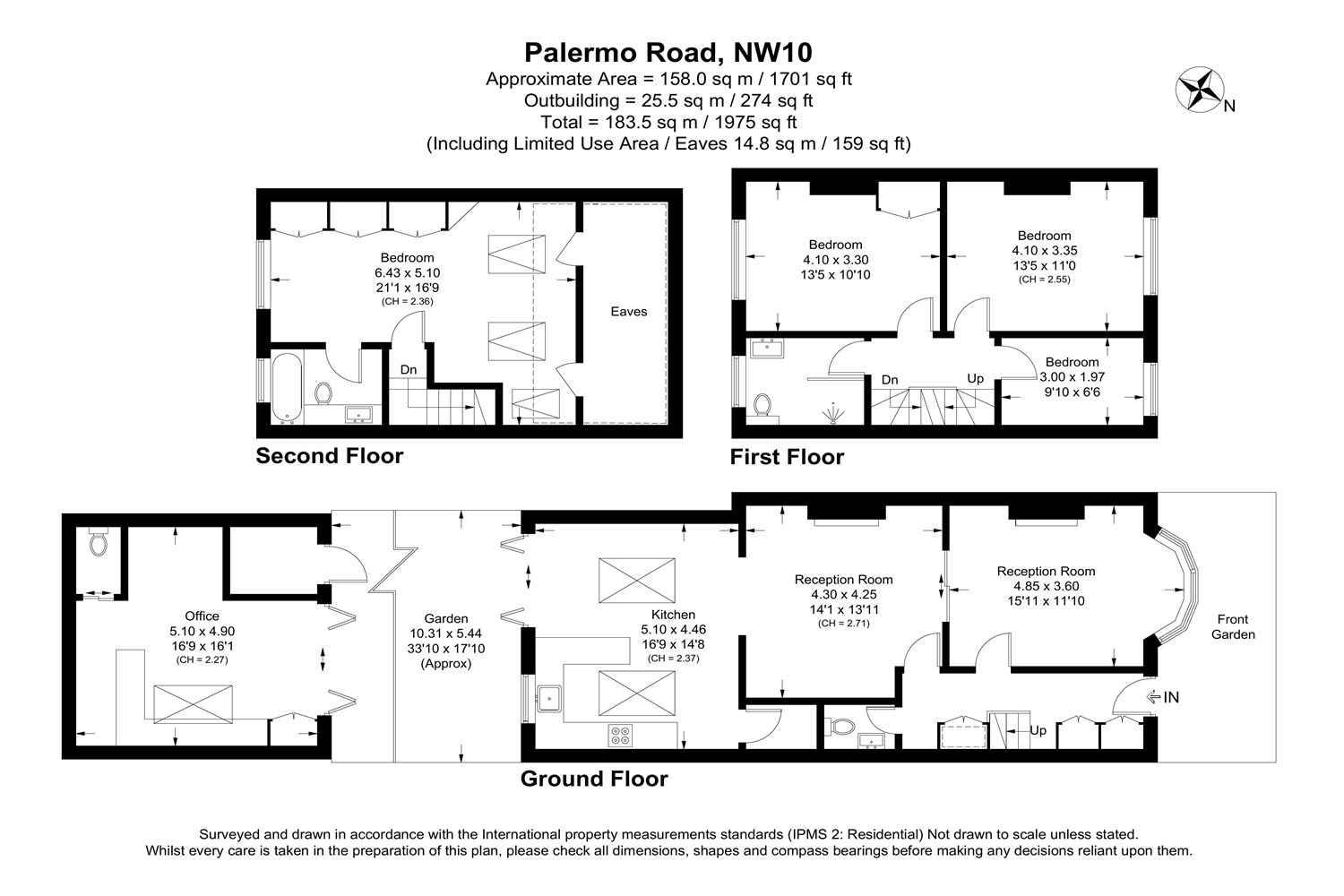 104, Palermo Road, London floorplan