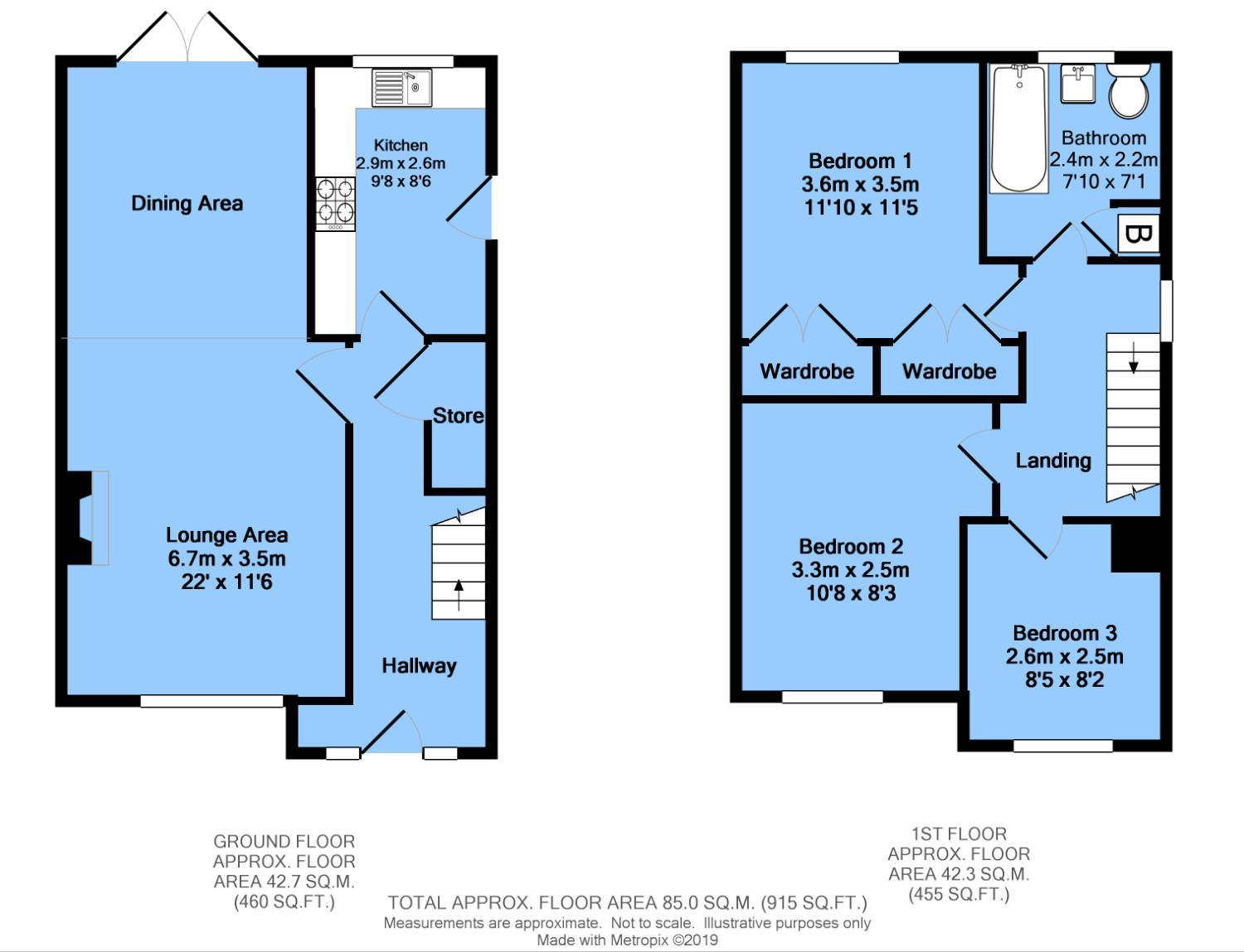 3 Bedrooms Detached house for sale in Capthorne Close, Chesterfield S40