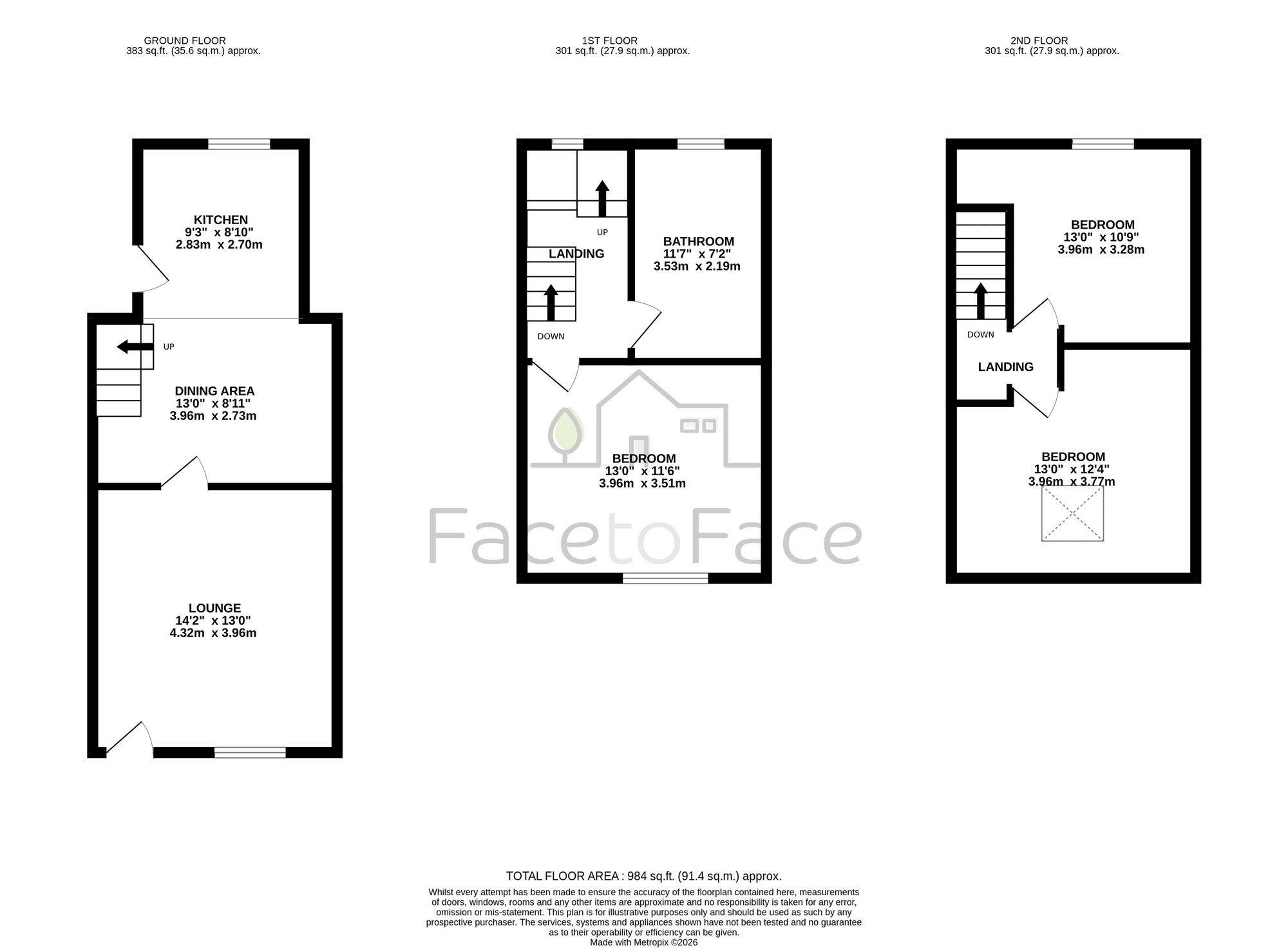 38 Cambridge Street, Todmorden floorplan