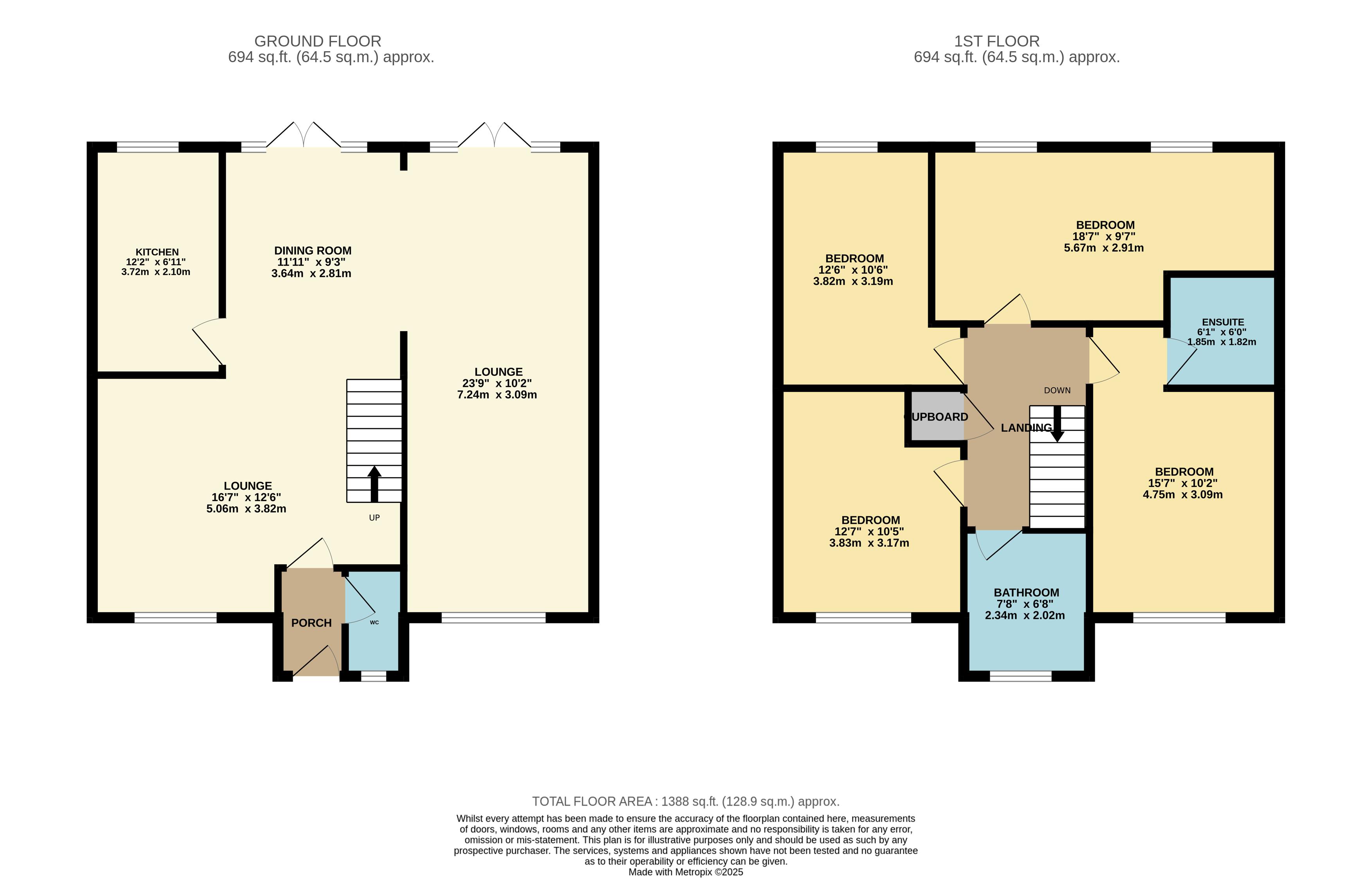 4, Farm Close, Waltham Cross floorplan