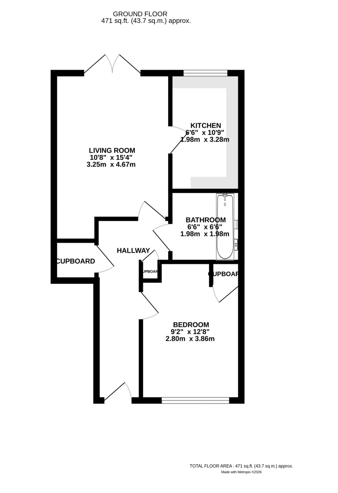 23, Barley Gardens, Wokingham floorplan