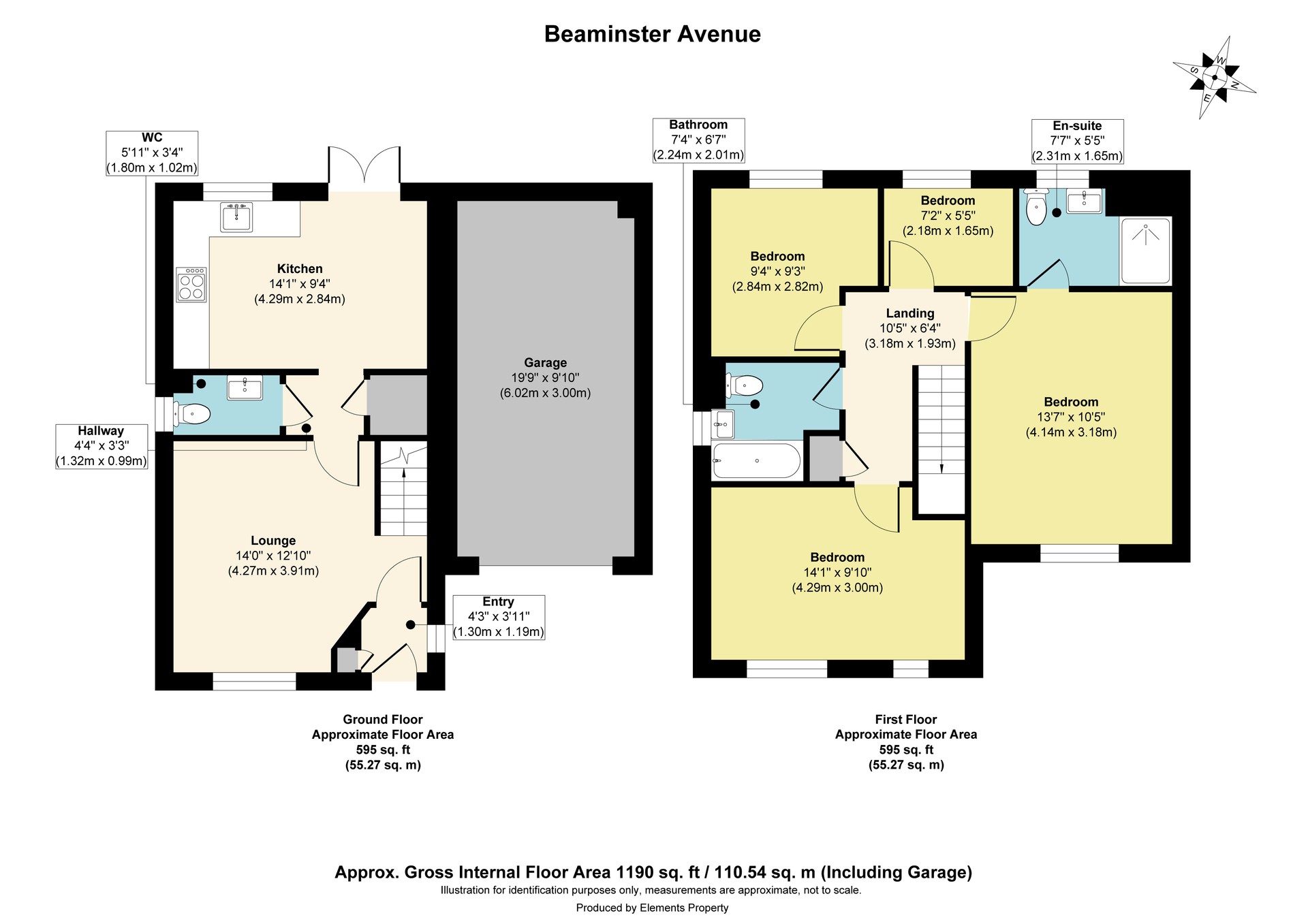 100, Beaminster Avenue, Preston floorplan