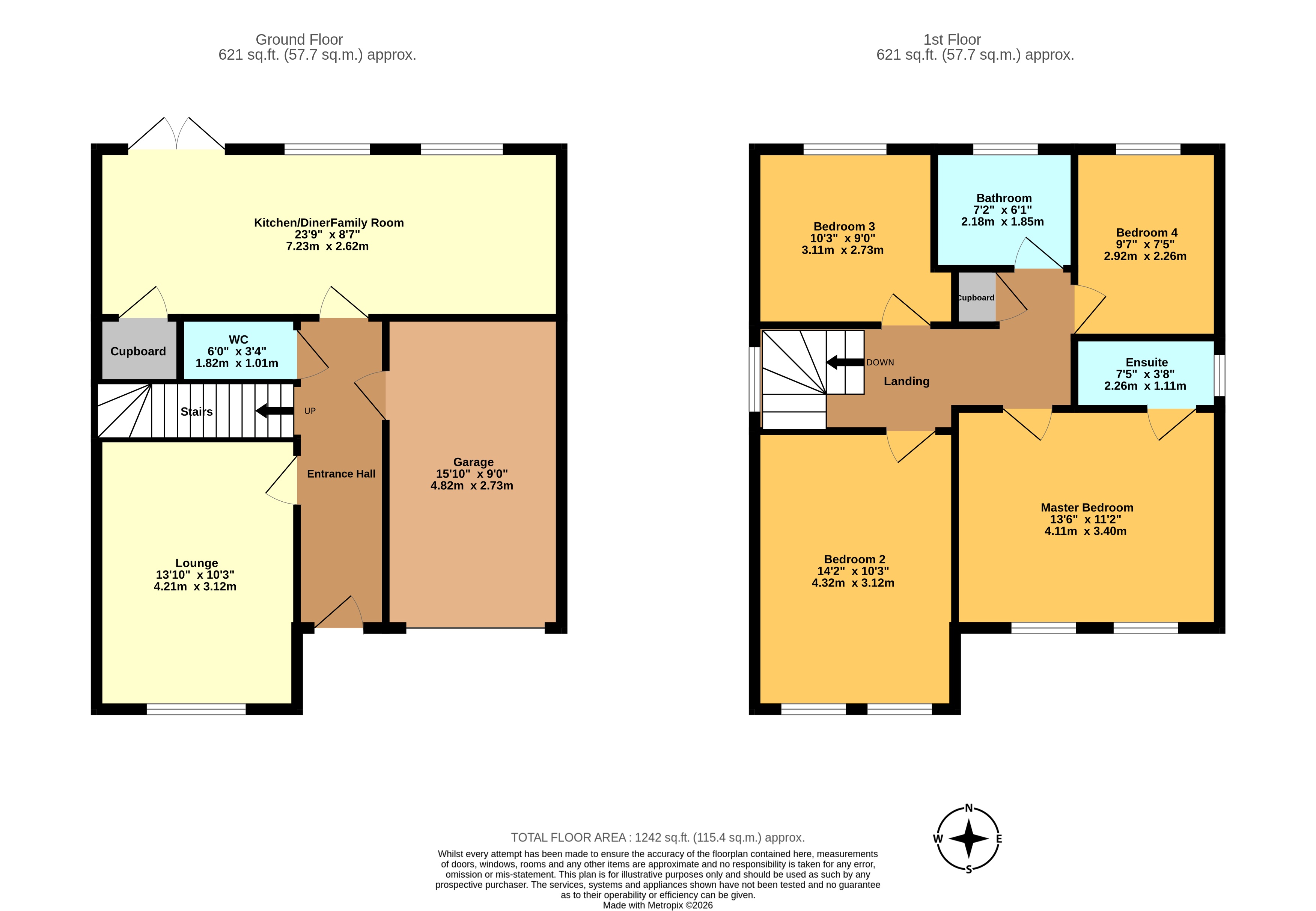 41, Ranger Drive, Wolverhampton floorplan