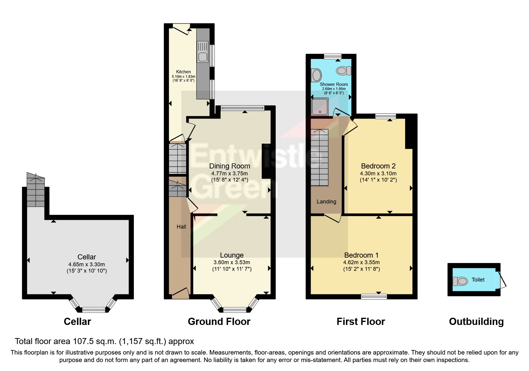 Bury New Road, Bolton, Greater Manchester BL2, 2 bedroom terraced house
