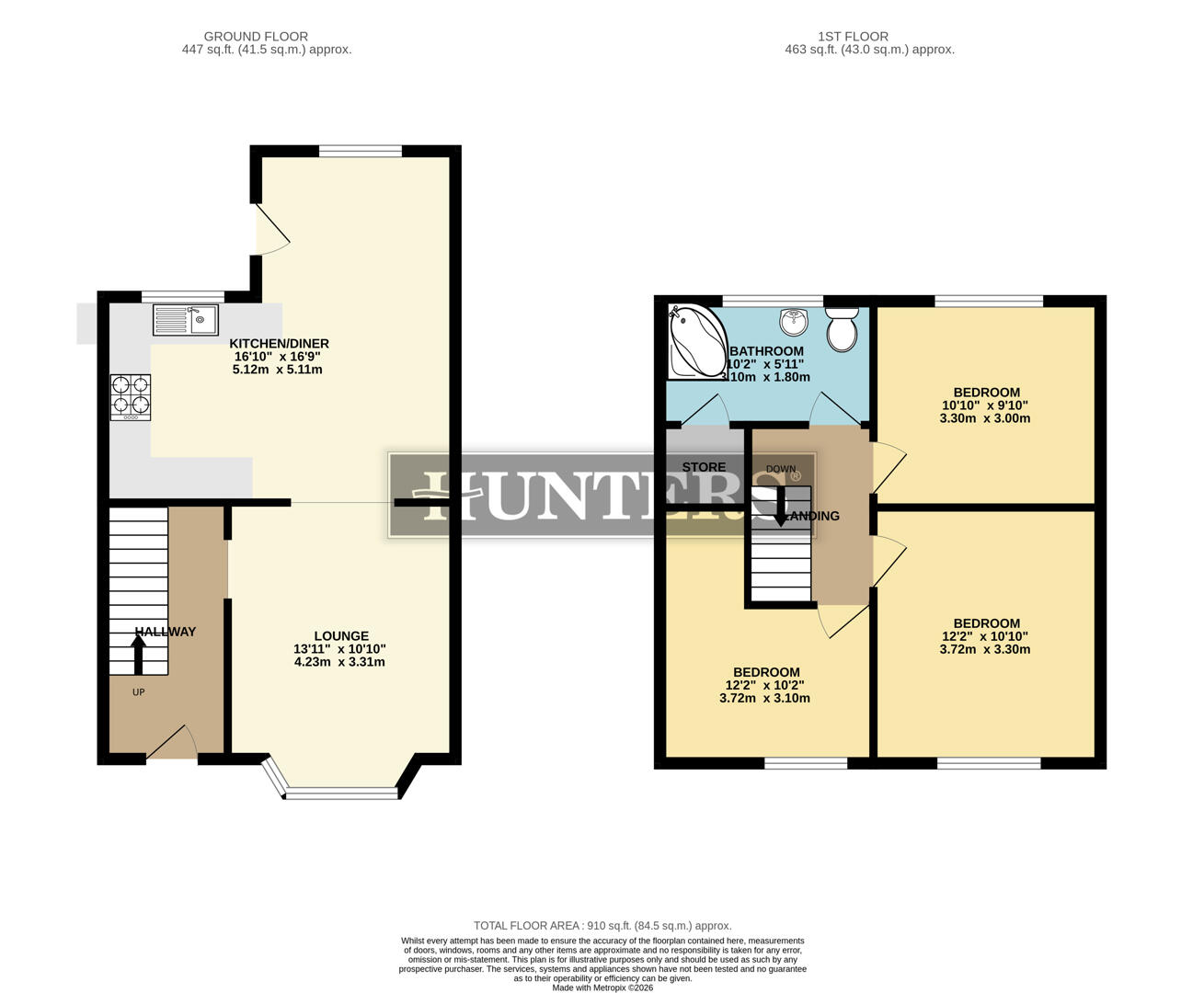 5, Gracie Avenue, Oldham floorplan
