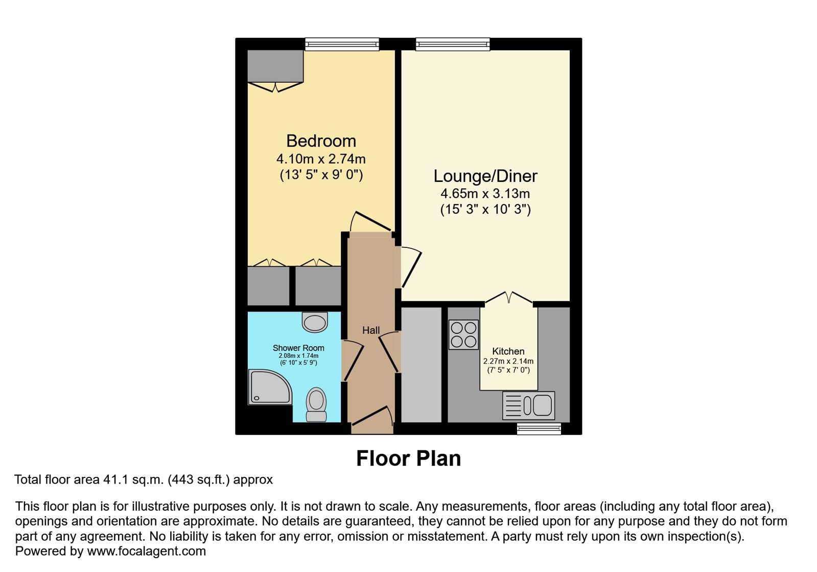 30, Hampsfell Grange, Grange-over-Sands floorplan