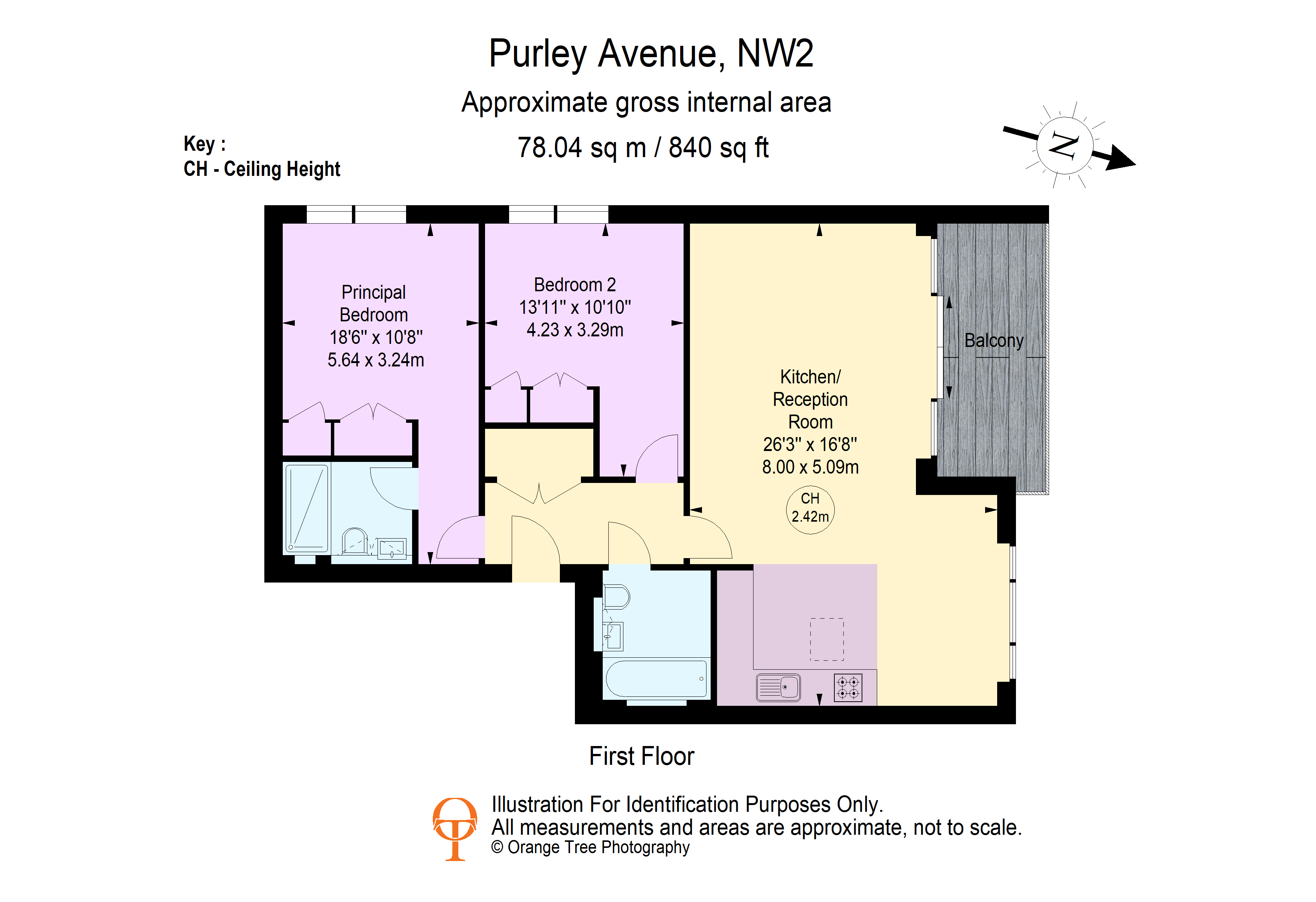Purley Avenue, London floorplan