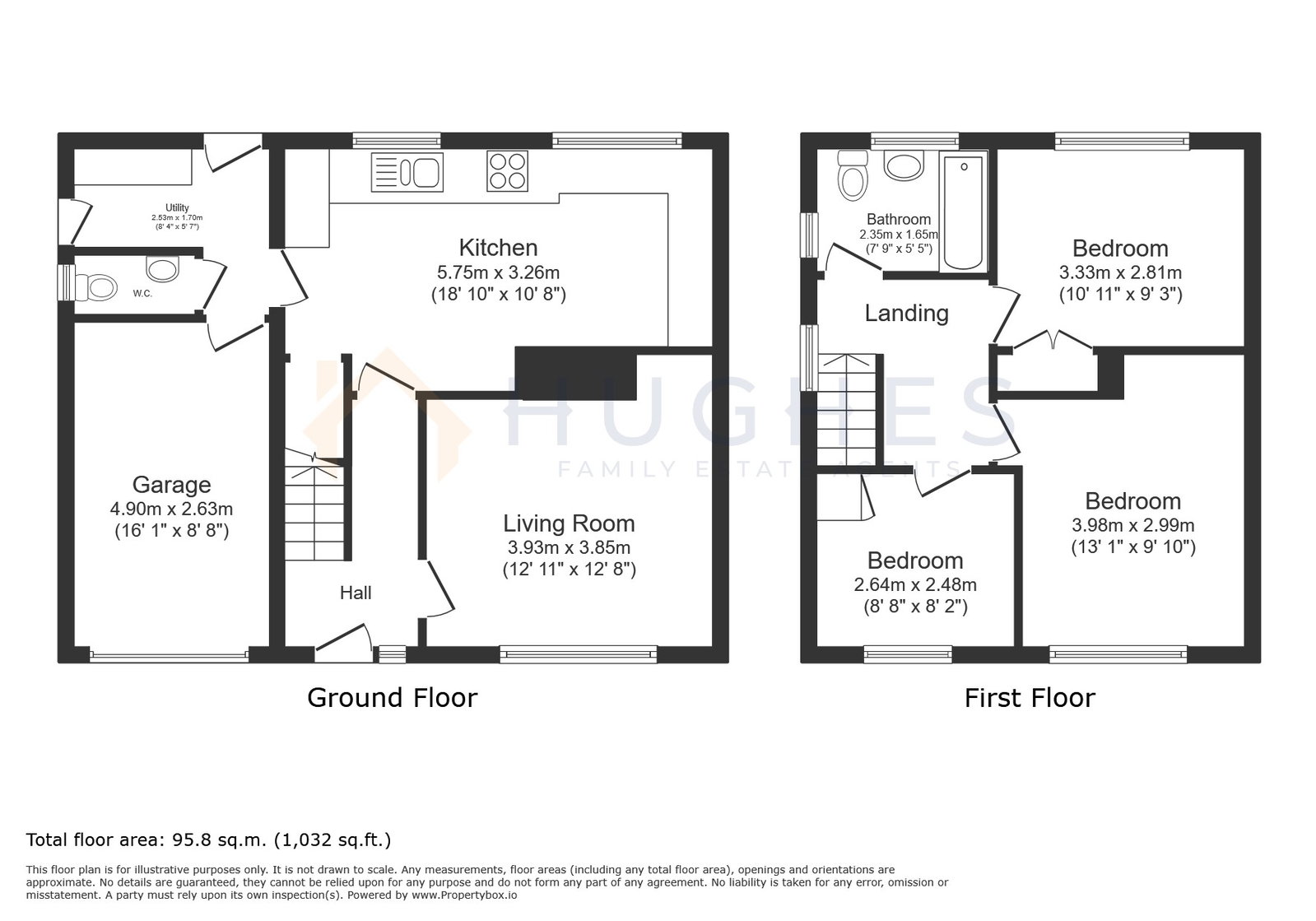 21, Pond Road, Sheffield floorplan