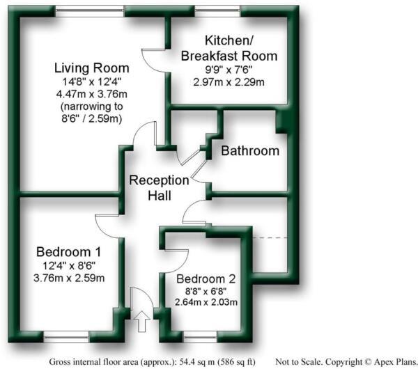5, Minerva Court, Boroughbridge, York floorplan