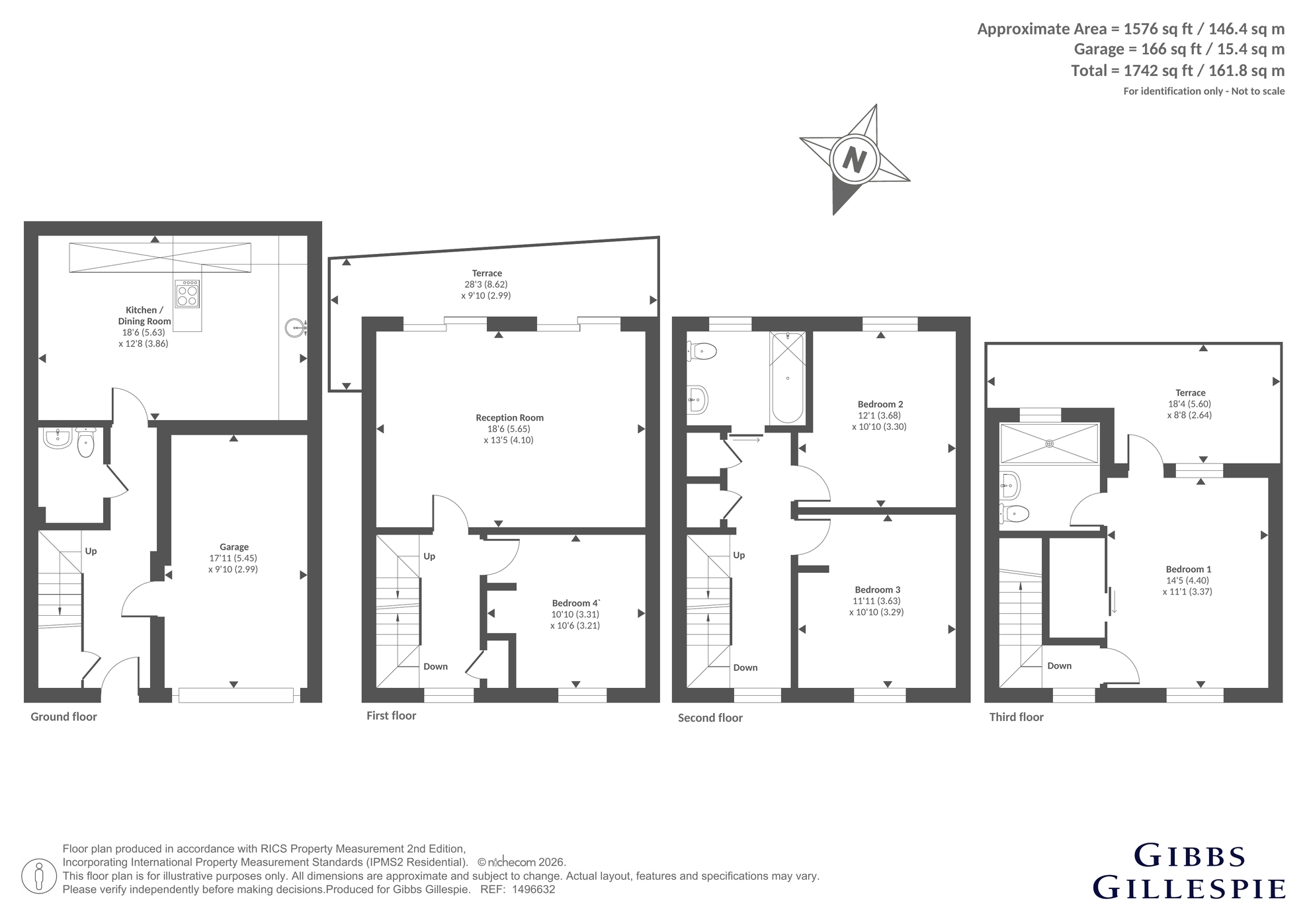 12, Bamborough Gardens, London floorplan