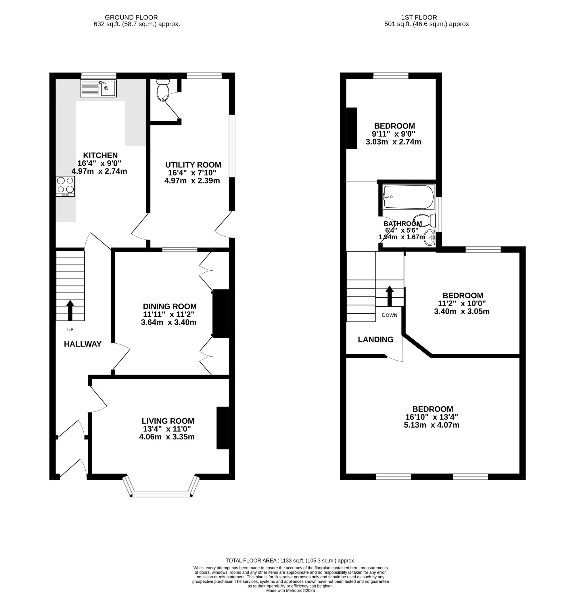 Llwyn-yr-Eos Islwyn Street, Newport floorplan
