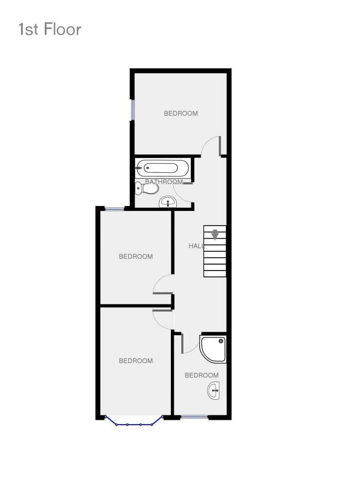 89, Dogfield Street, Cardiff floorplan
