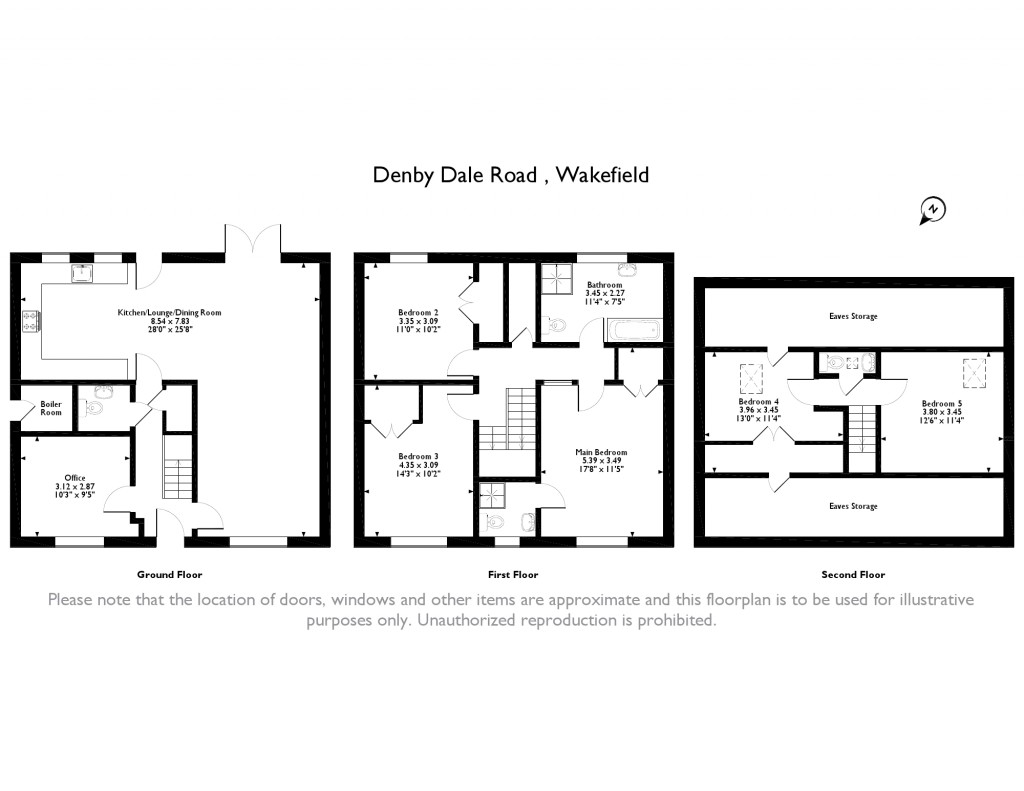 5 Bedrooms Detached house for sale in Denby Dale Road, Wakefield WF2