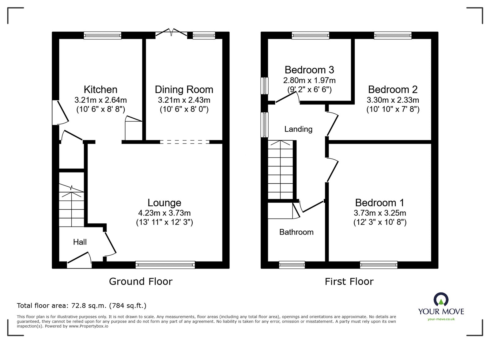 38, Offa, Wrexham floorplan