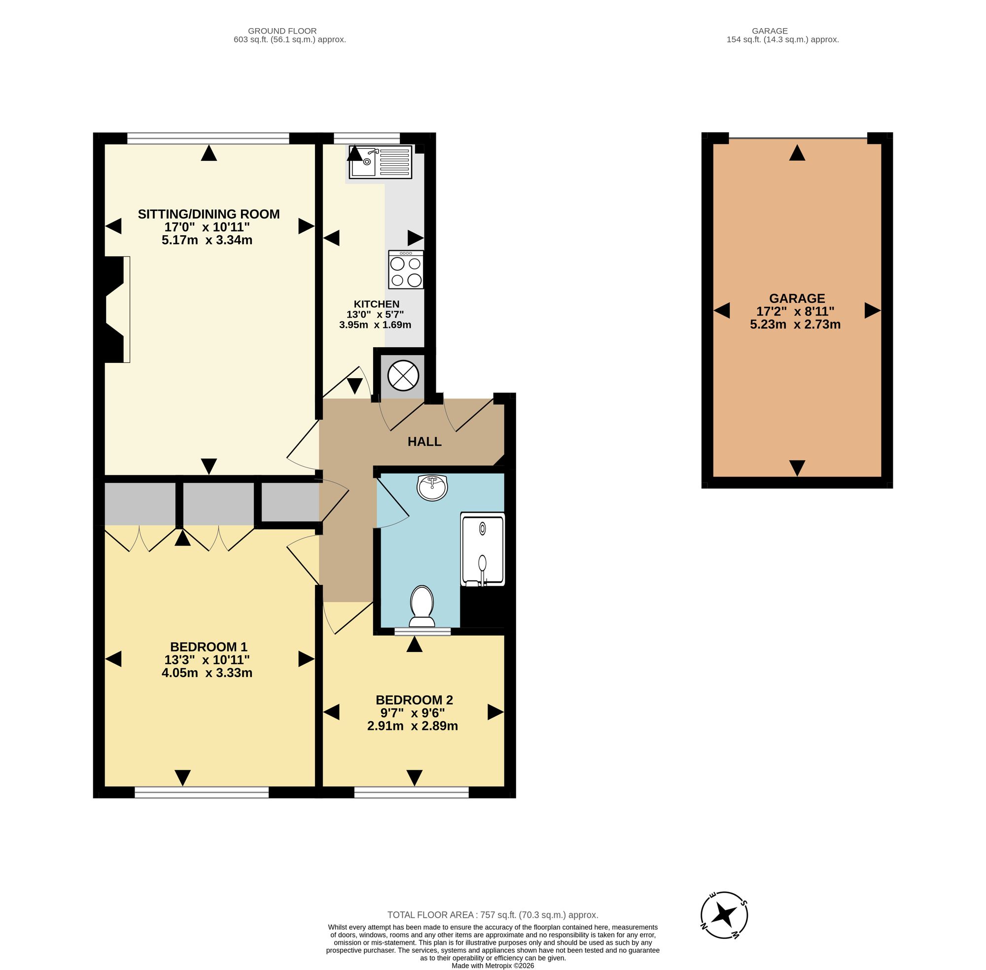 14 Elizabeth Court Avenue Road, Torquay floorplan