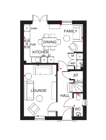 4 Bedrooms Detached house for sale in Rush Lane, Market Drayton TF9