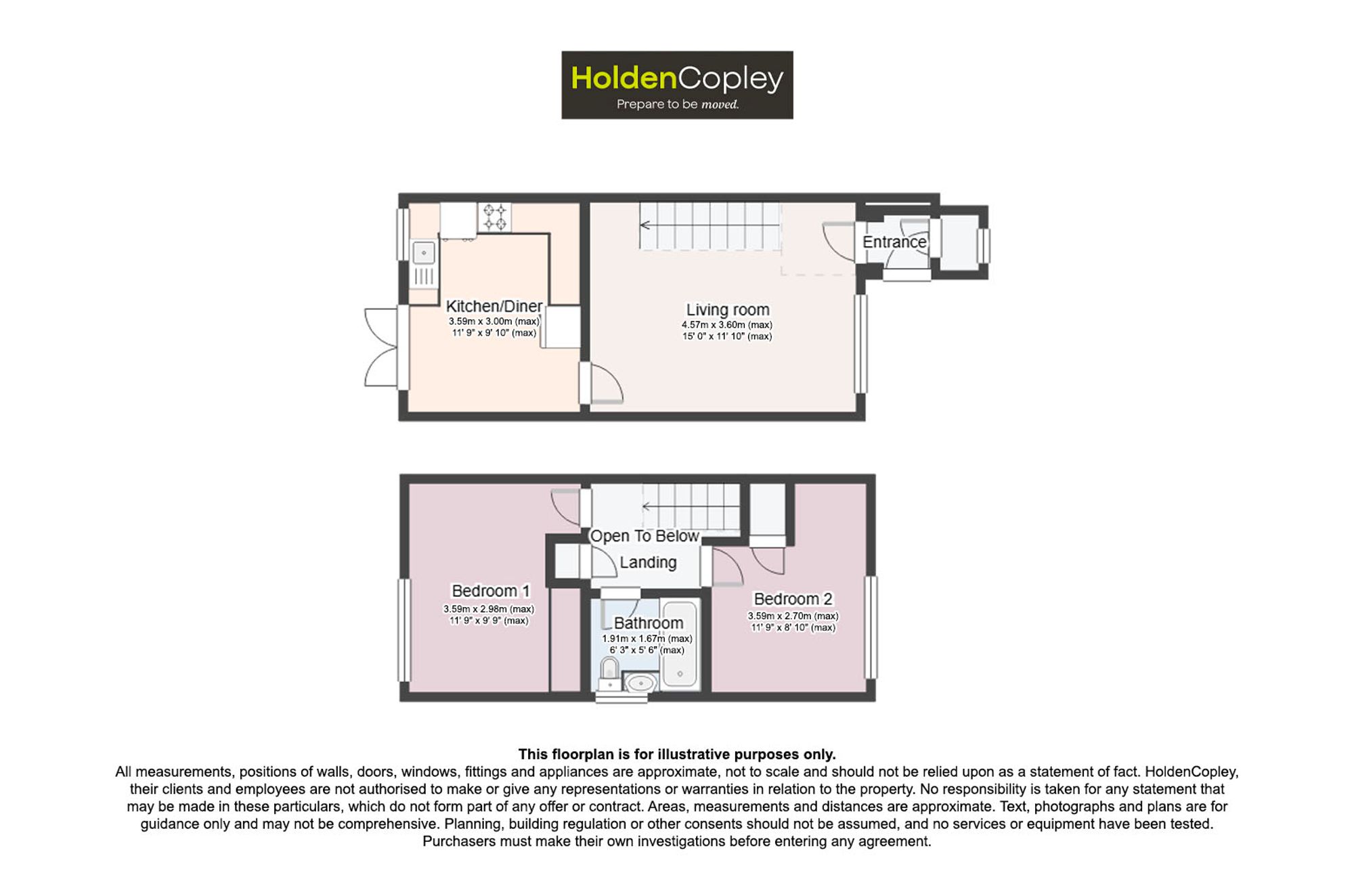 42 Bishops Way, Nottingham floorplan