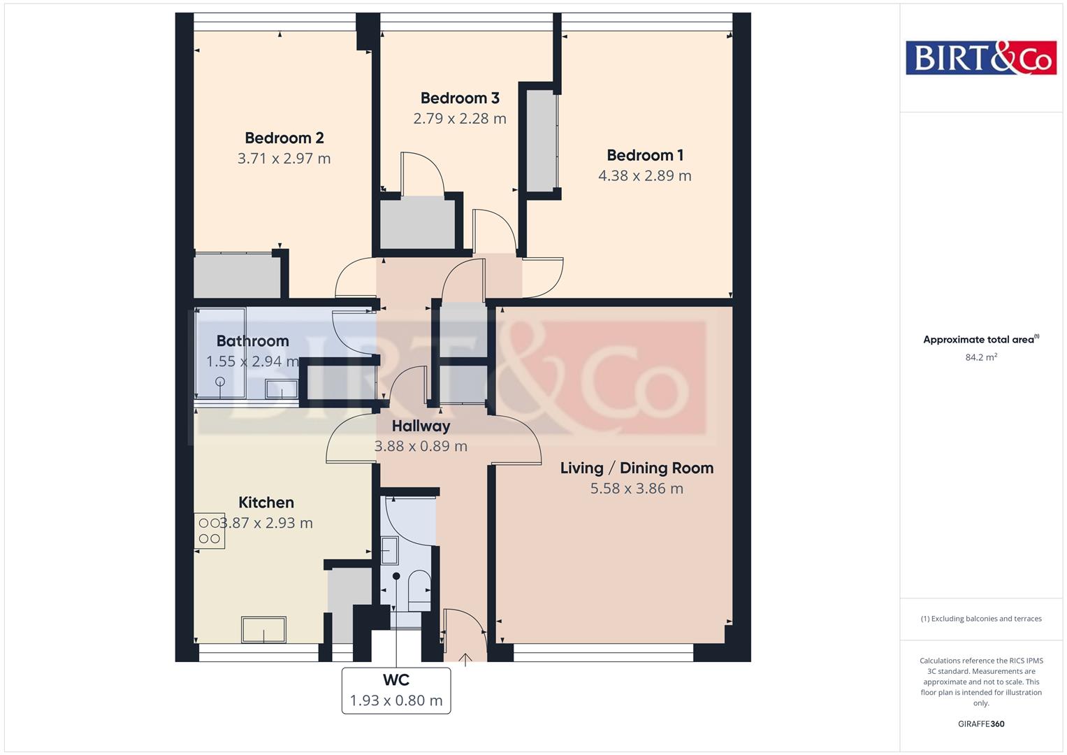 Flat 2, Harbour Court, Saundersfoot floorplan