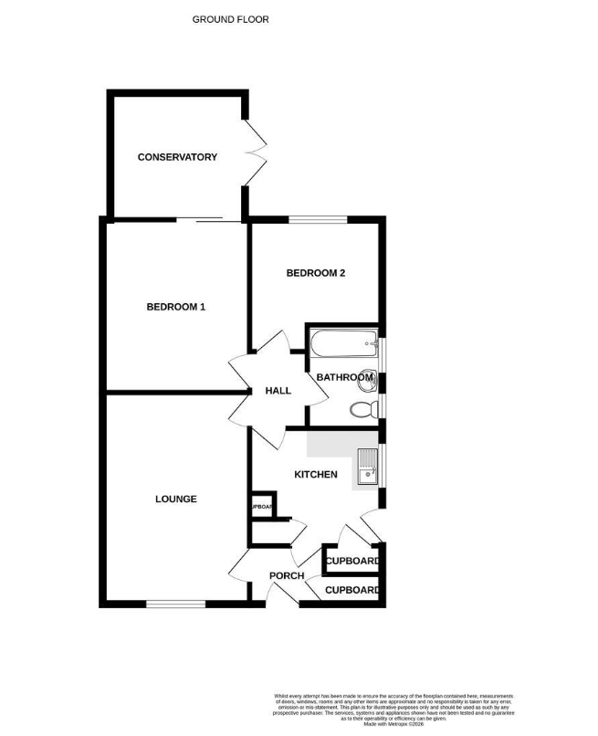 22, Gaywood Hall Drive, King's Lynn floorplan