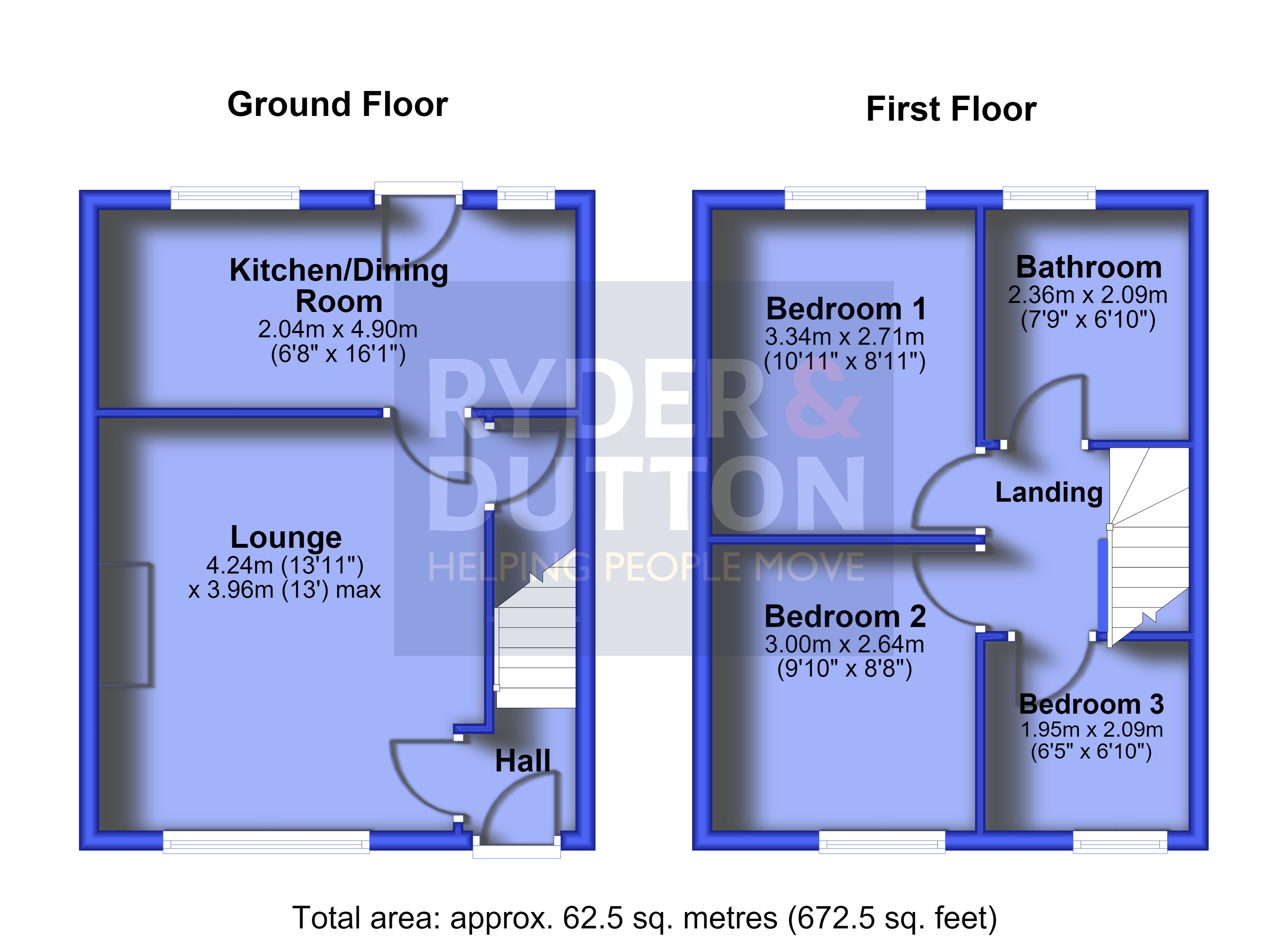48, Wakefield Road, Huddersfield floorplan