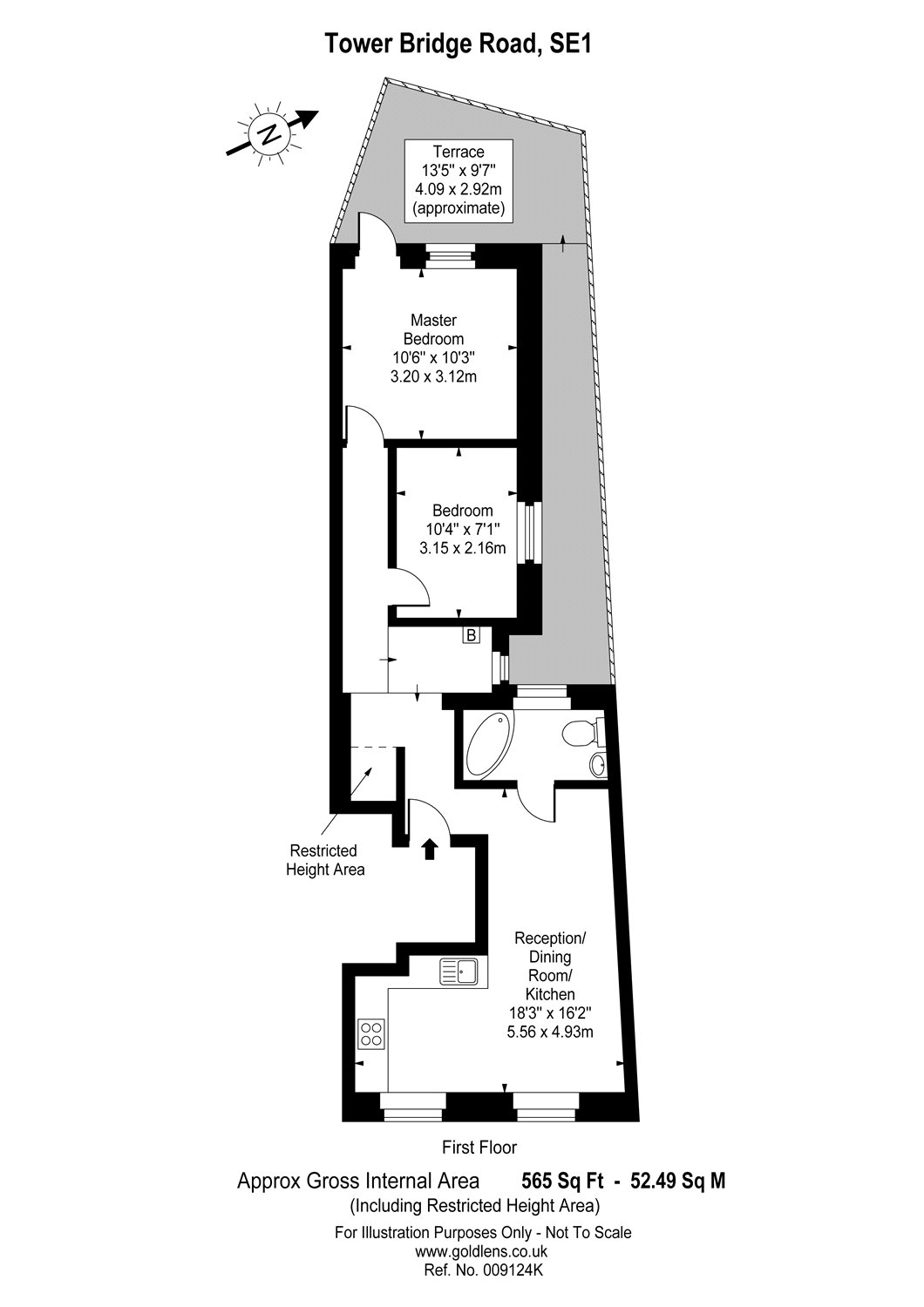 2 Bedrooms Flat for sale in Tower Bridge Road, London SE1