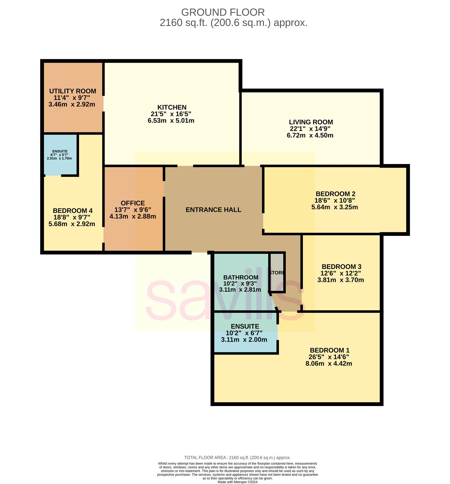 Atlanta,, Park Estate, St. Brelade floorplan