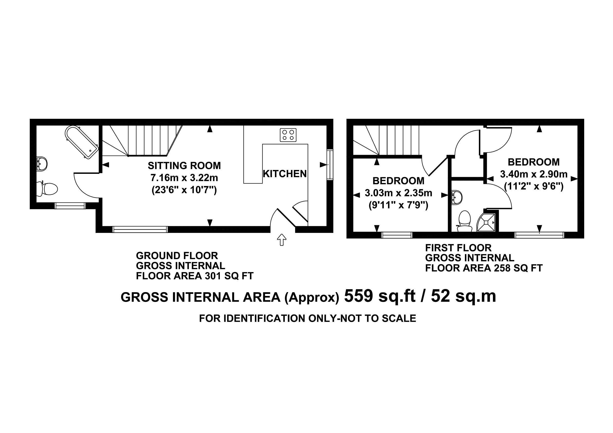 2 Bedrooms  to rent in Albert Street, Aylesbury HP20