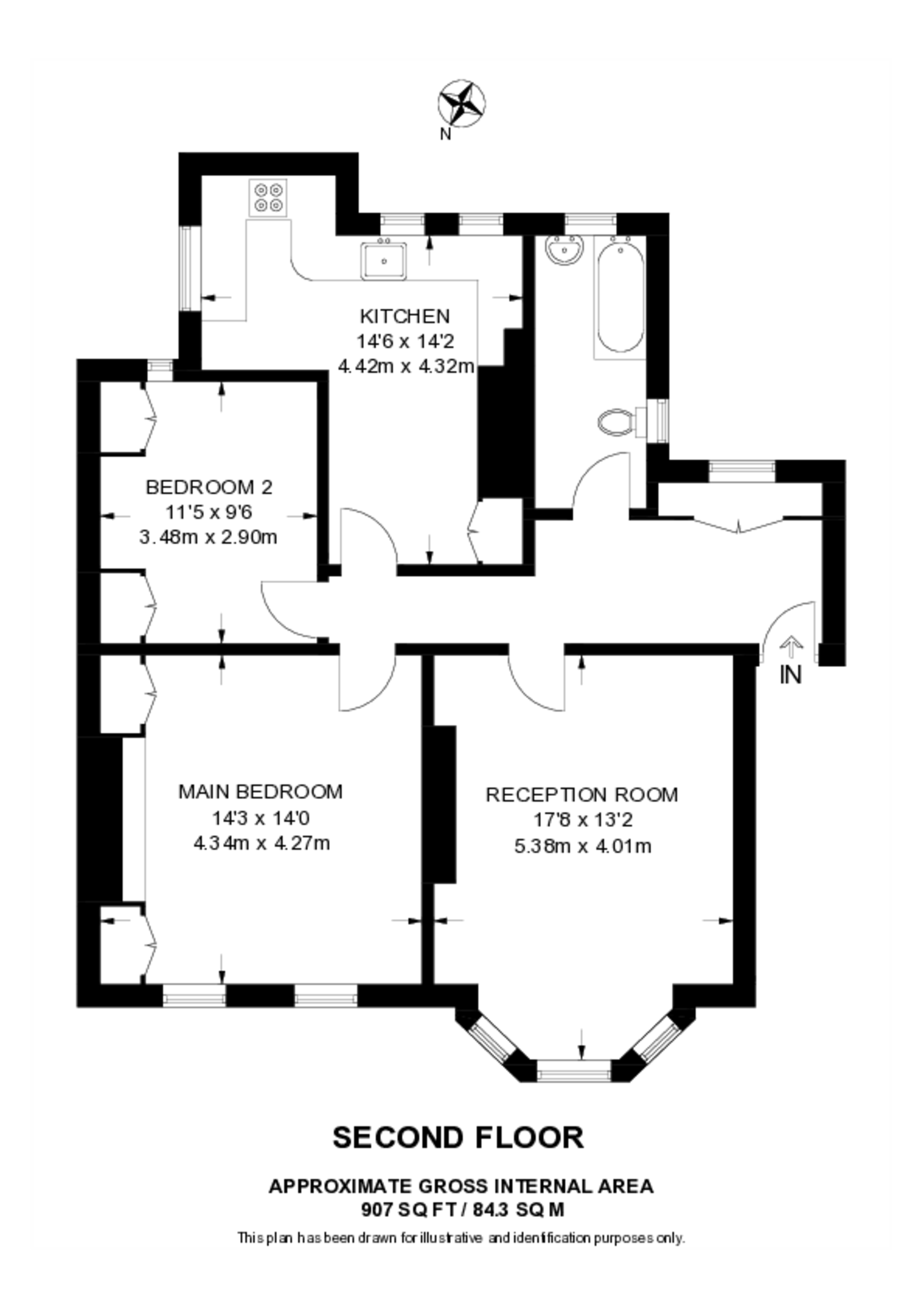 Charleville Road, Barons Court floorplan
