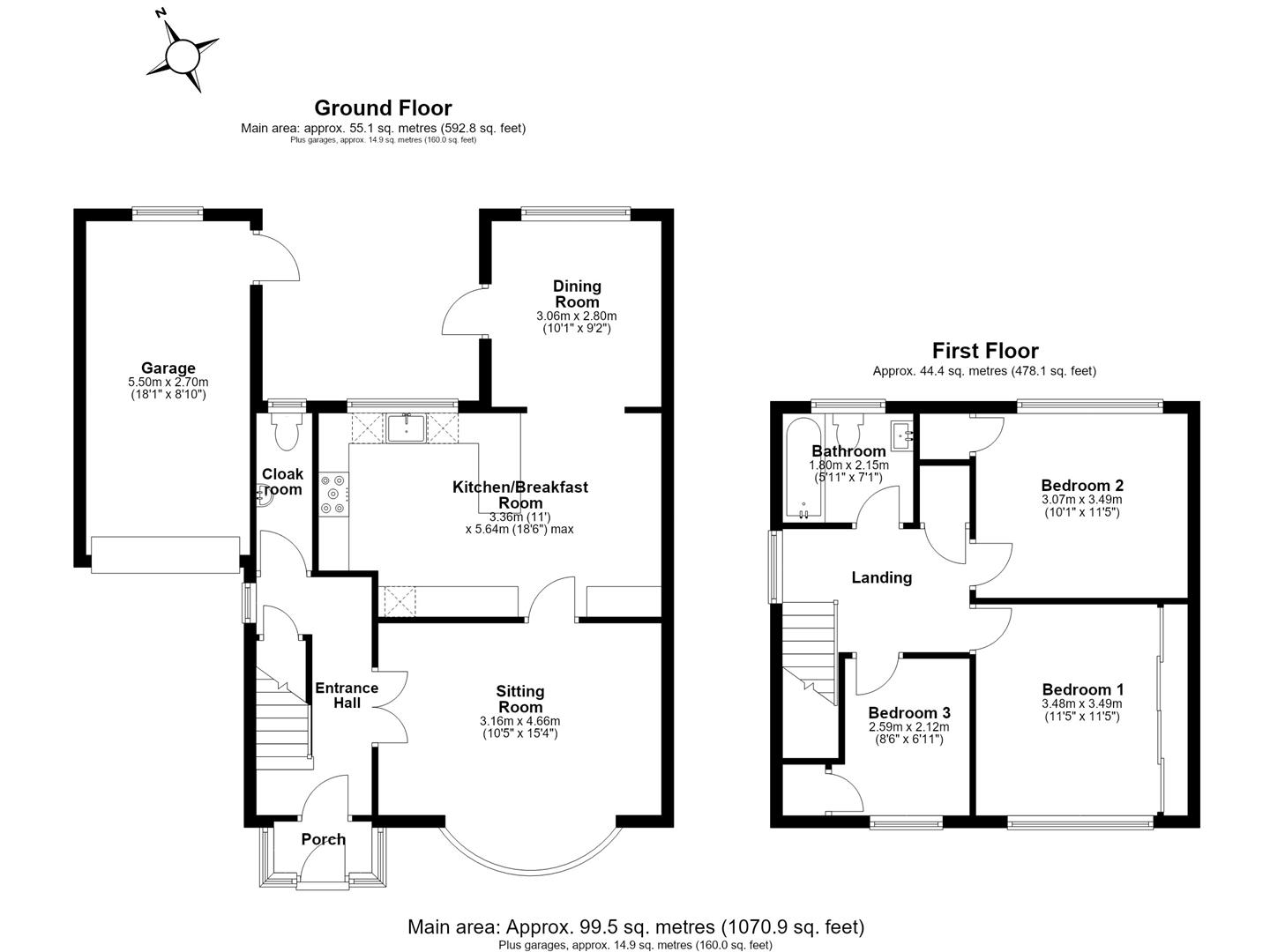 19, Kingfisher Court, Herne Bay floorplan