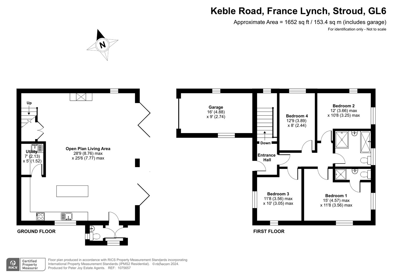 Keble Road, France Lynch GL6, 4 bedroom detached house for sale