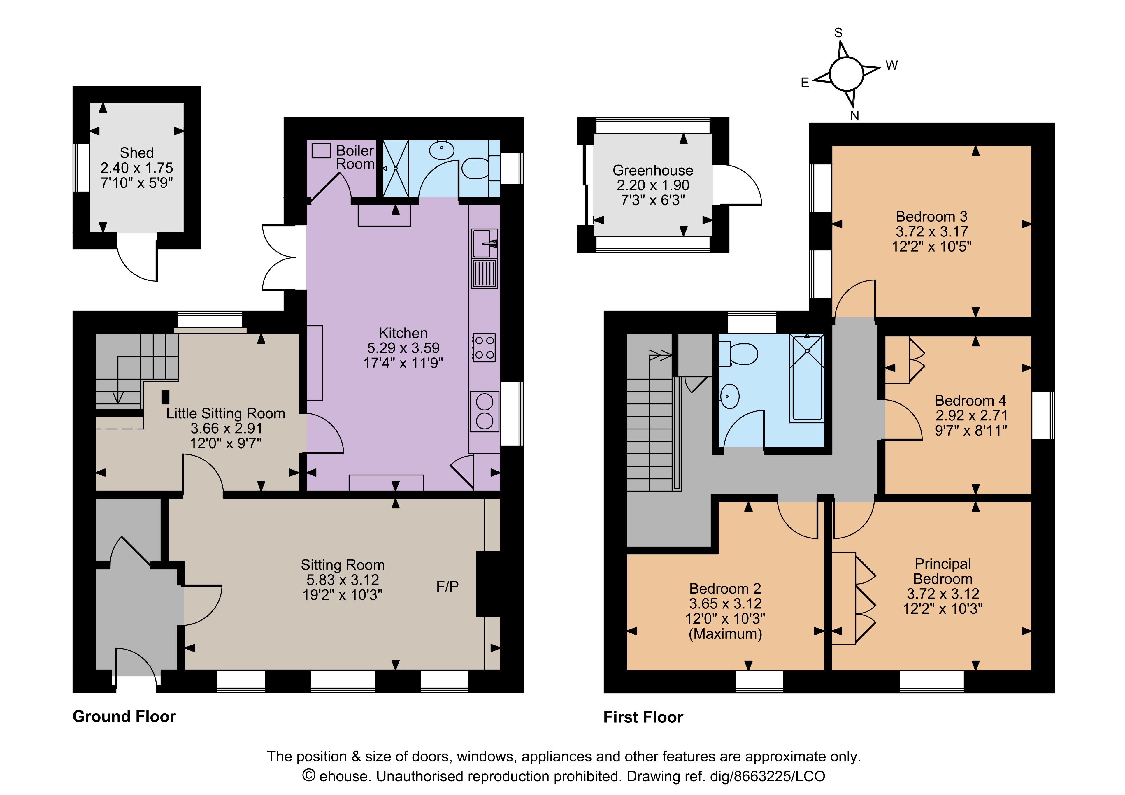 Stone Cottage,, Teston Road, West Malling floorplan