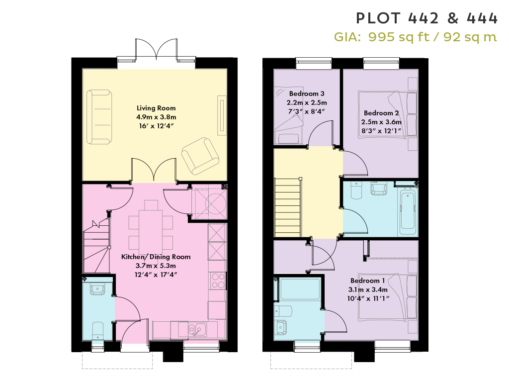 The Clover 442, Demuth Street, Ambrosden floorplan