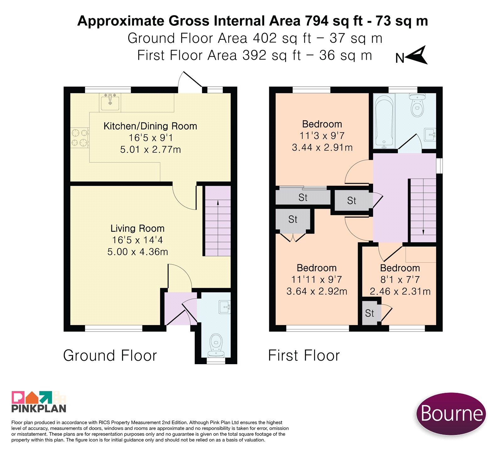8, Almsgate, Guildford floorplan