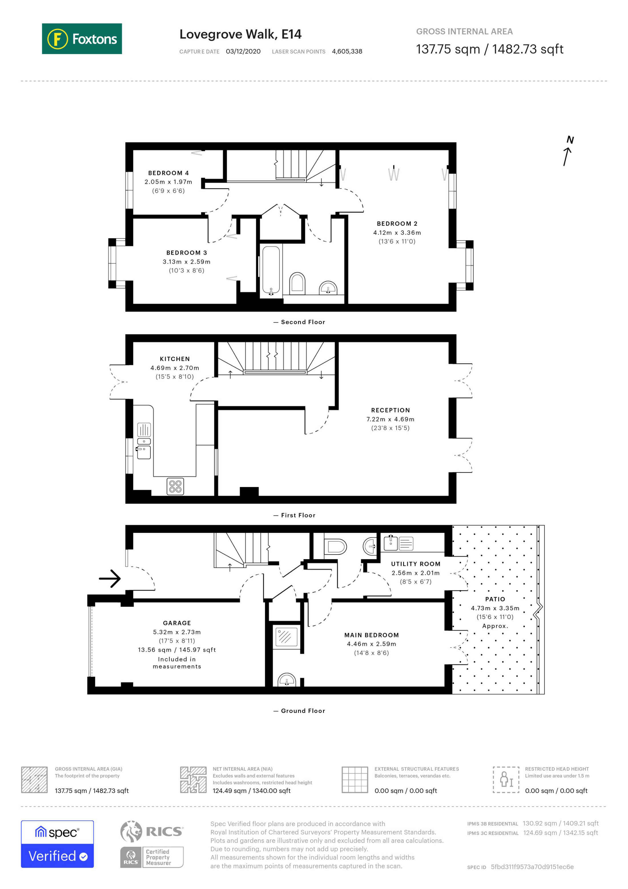 Lovegrove Walk, Isle Of Dogs floorplan