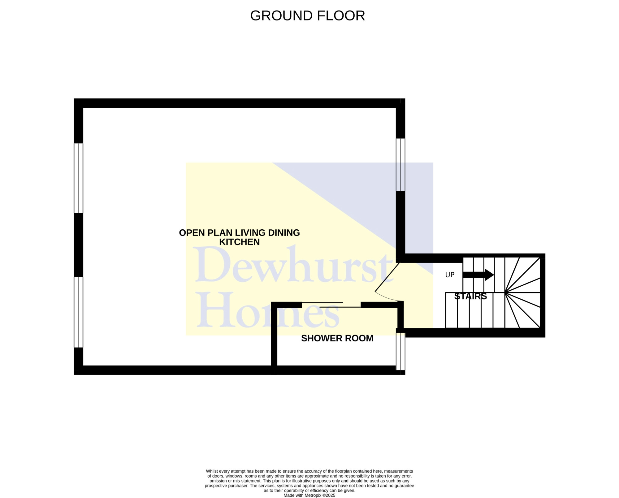 The Middling,, 4 Stanley Street, Longridge floorplan