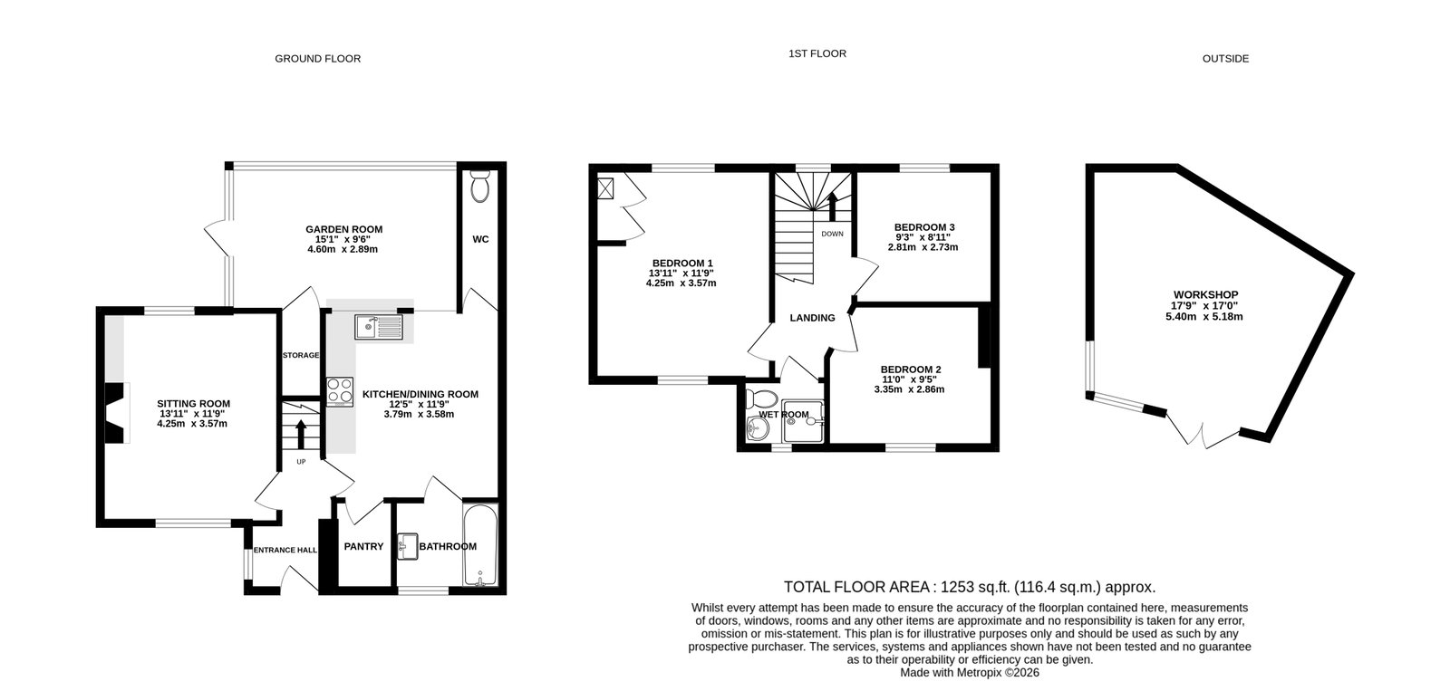 22, Lloyd Street, Hereford floorplan