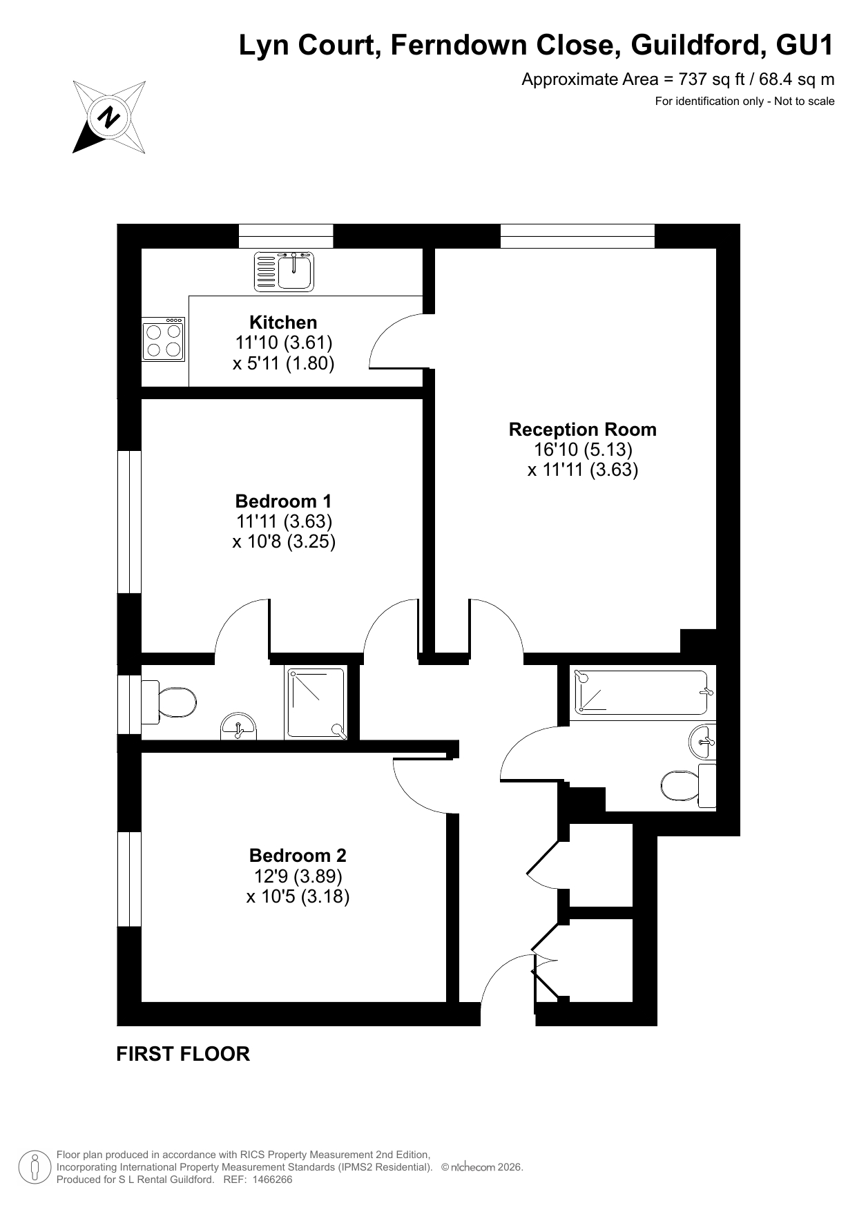 9, Lynn Court, Guildford floorplan