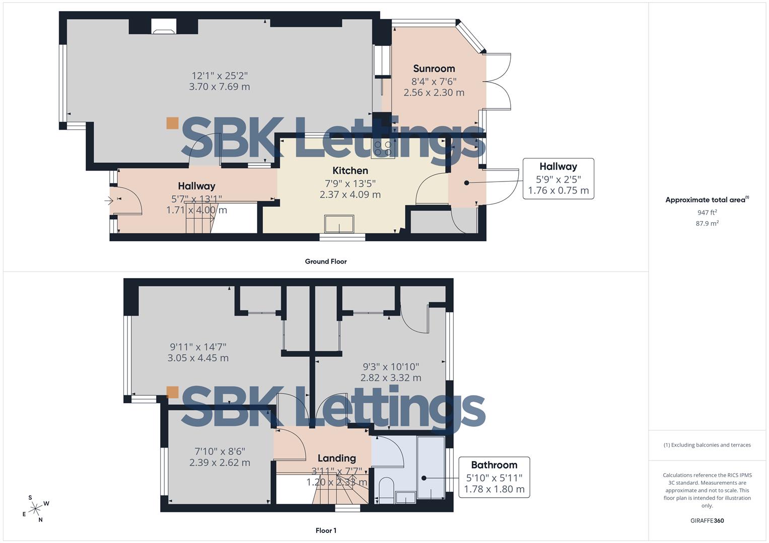 St. Catherines Crescent, Leamington Spa floorplan