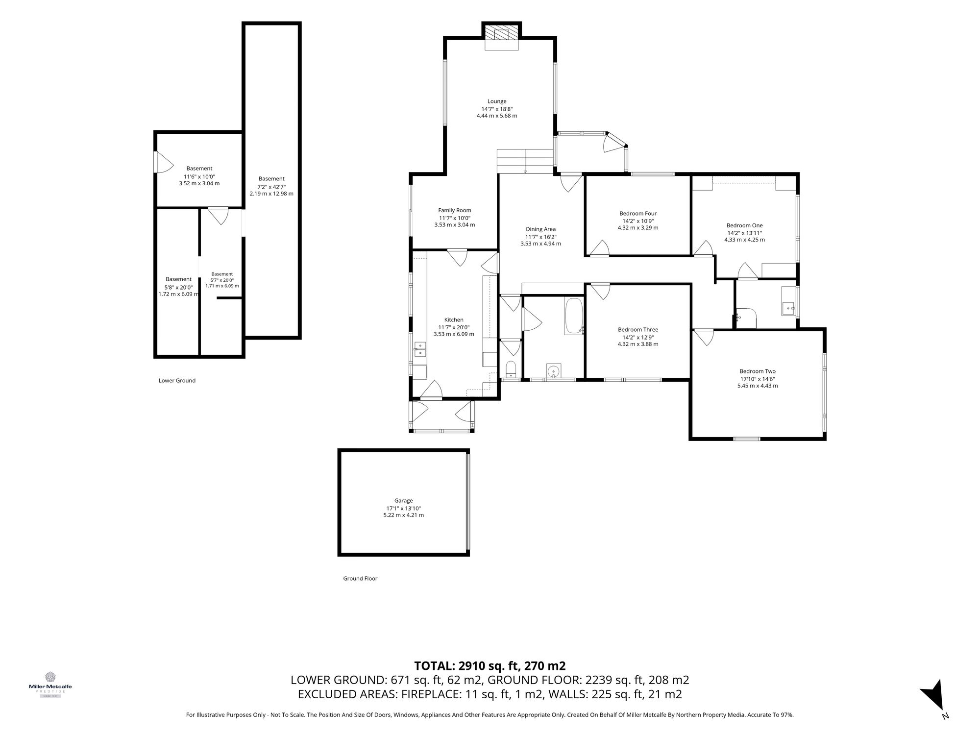 Four Winds Toddington Lane, Wigan floorplan