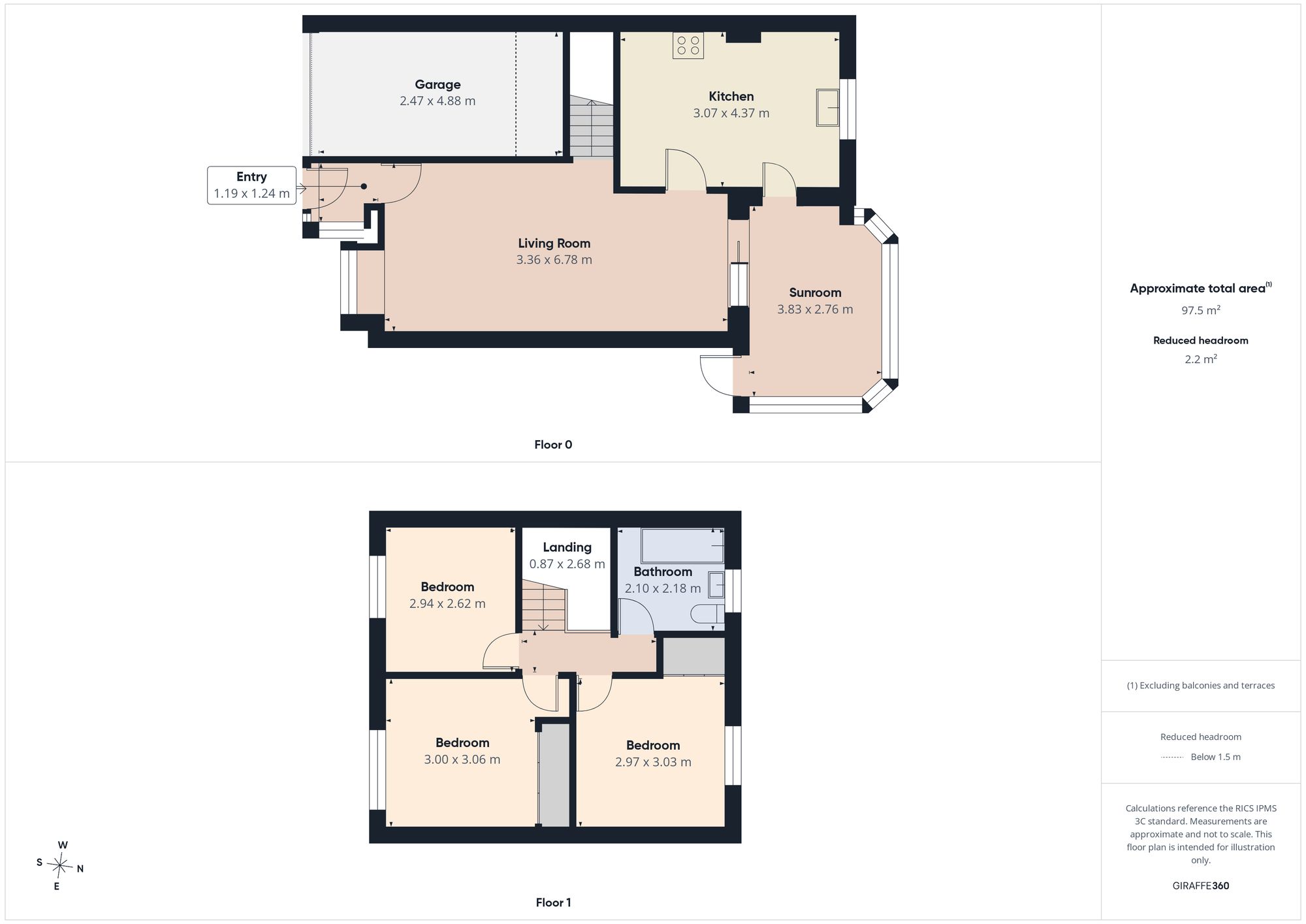 22 Warkworth Drive, Morpeth floorplan