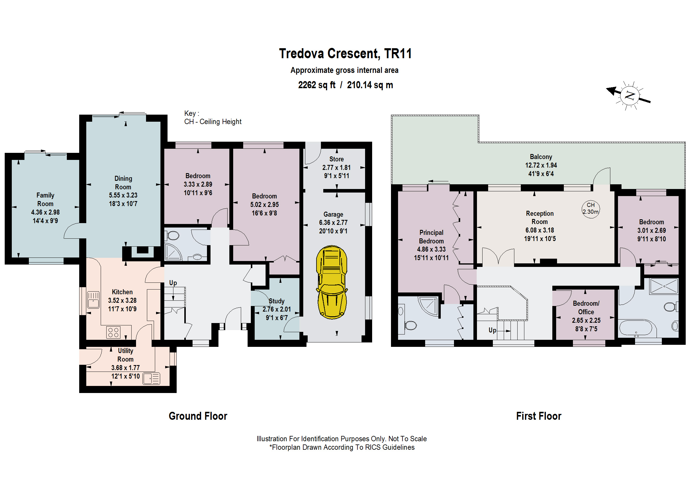 5, Tredova Crescent, Cornwall floorplan