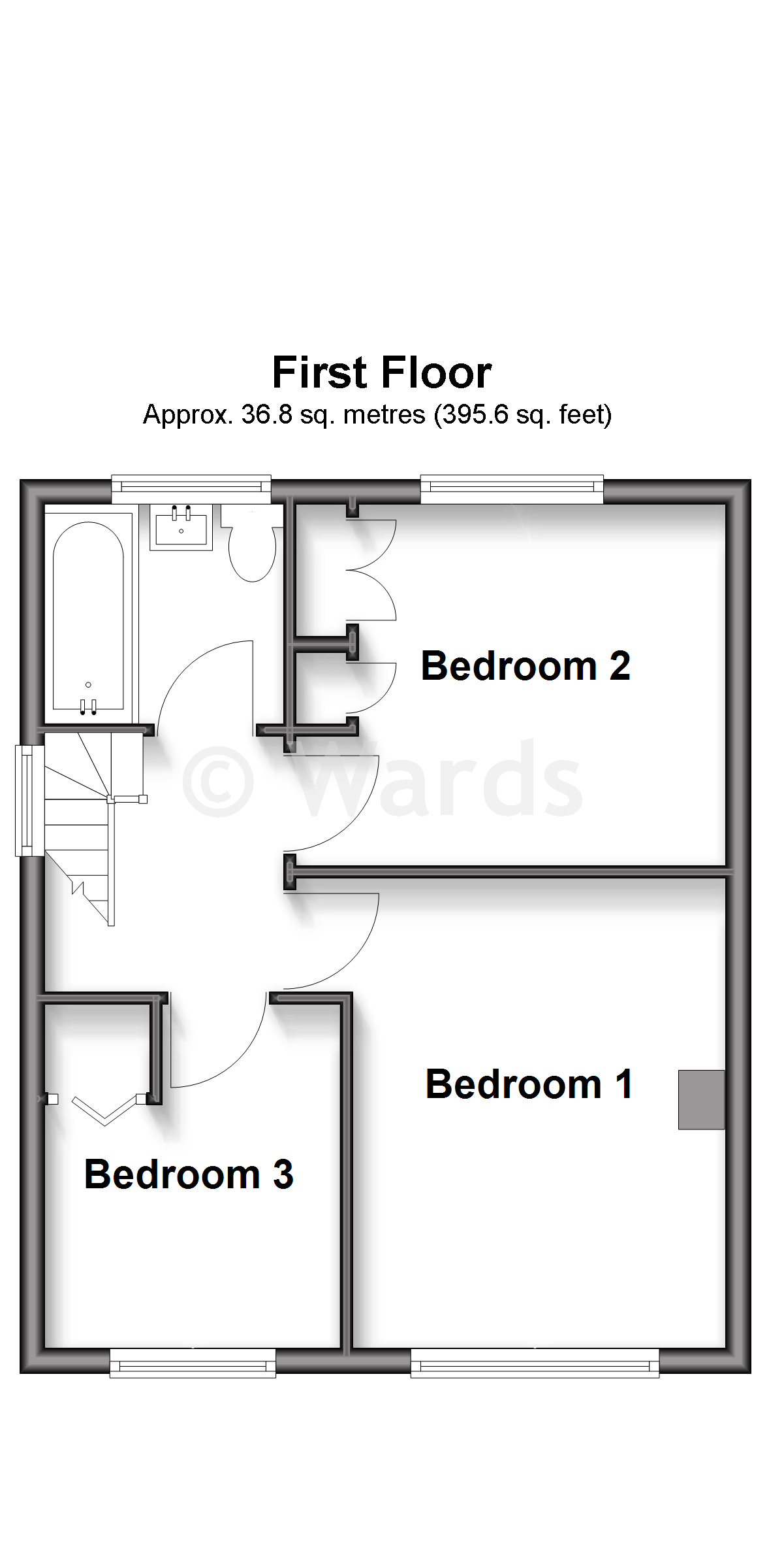 86, Wells Way, Faversham floorplan