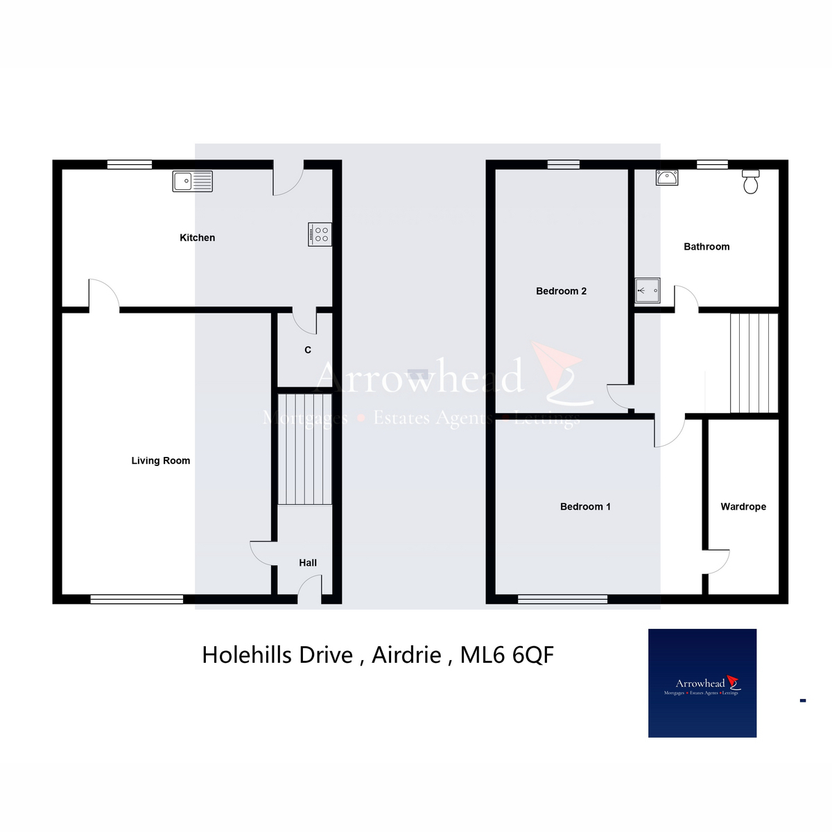48, Holehills Drive, Airdrie floorplan