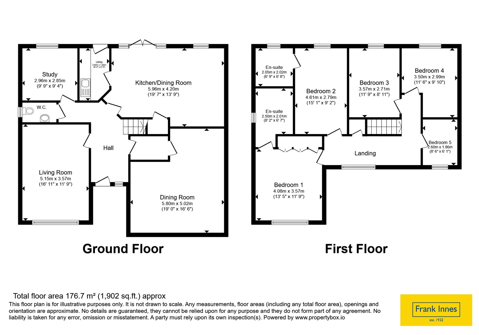 13, Dale Acre Way, Derby floorplan