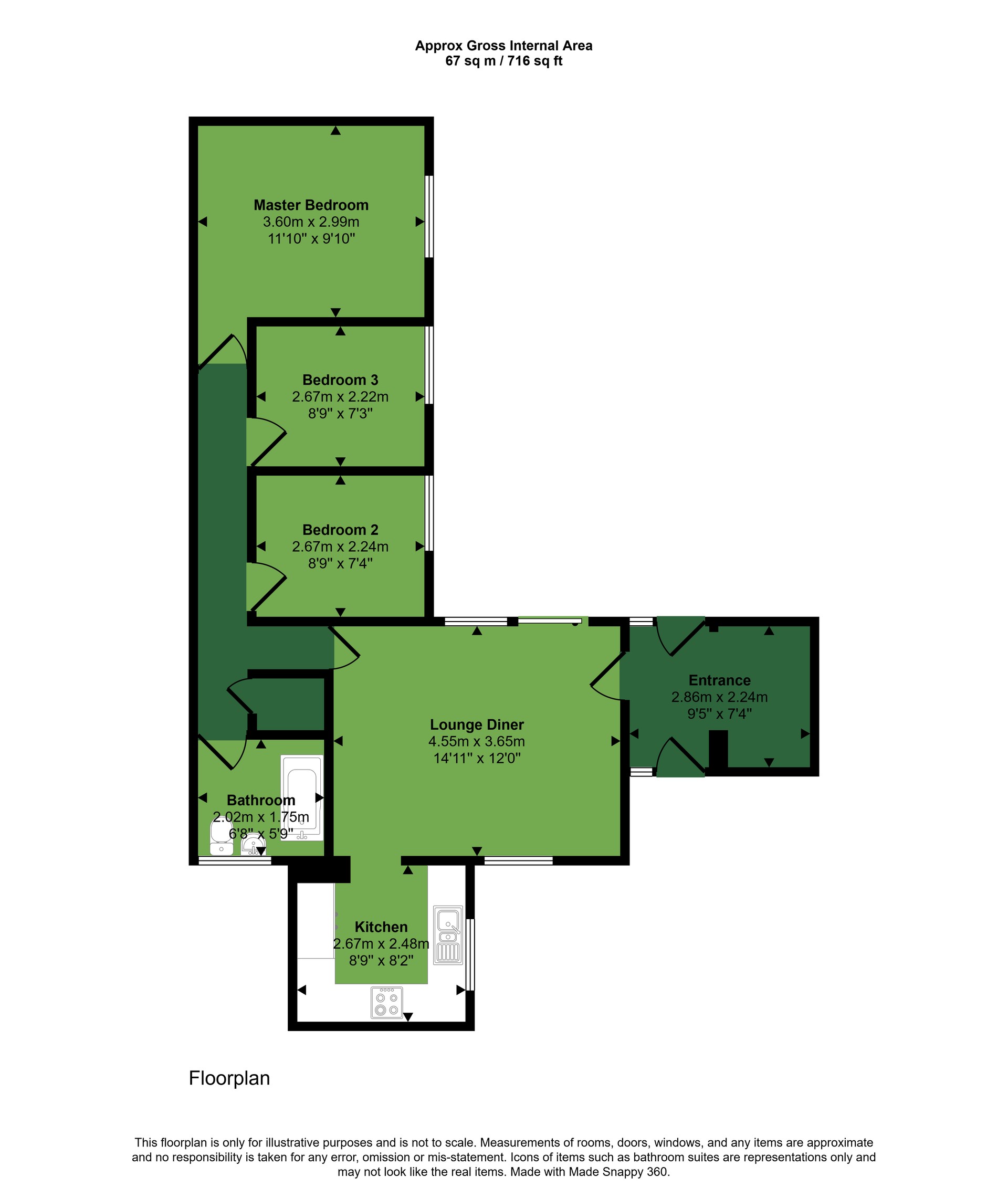 5, Glenda Close, Norwich floorplan