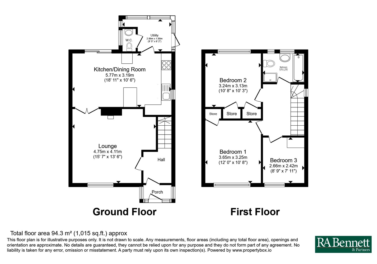 Imjin Road, Gloucestershire floorplan