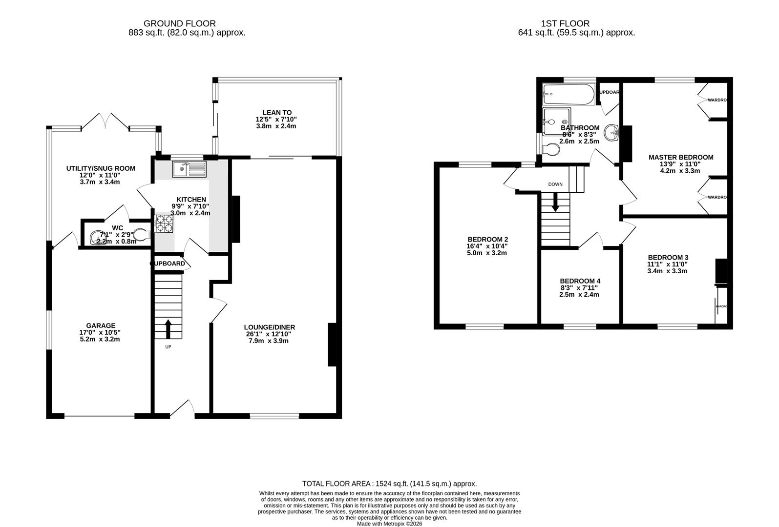 17, Clarence Road, Weymouth floorplan